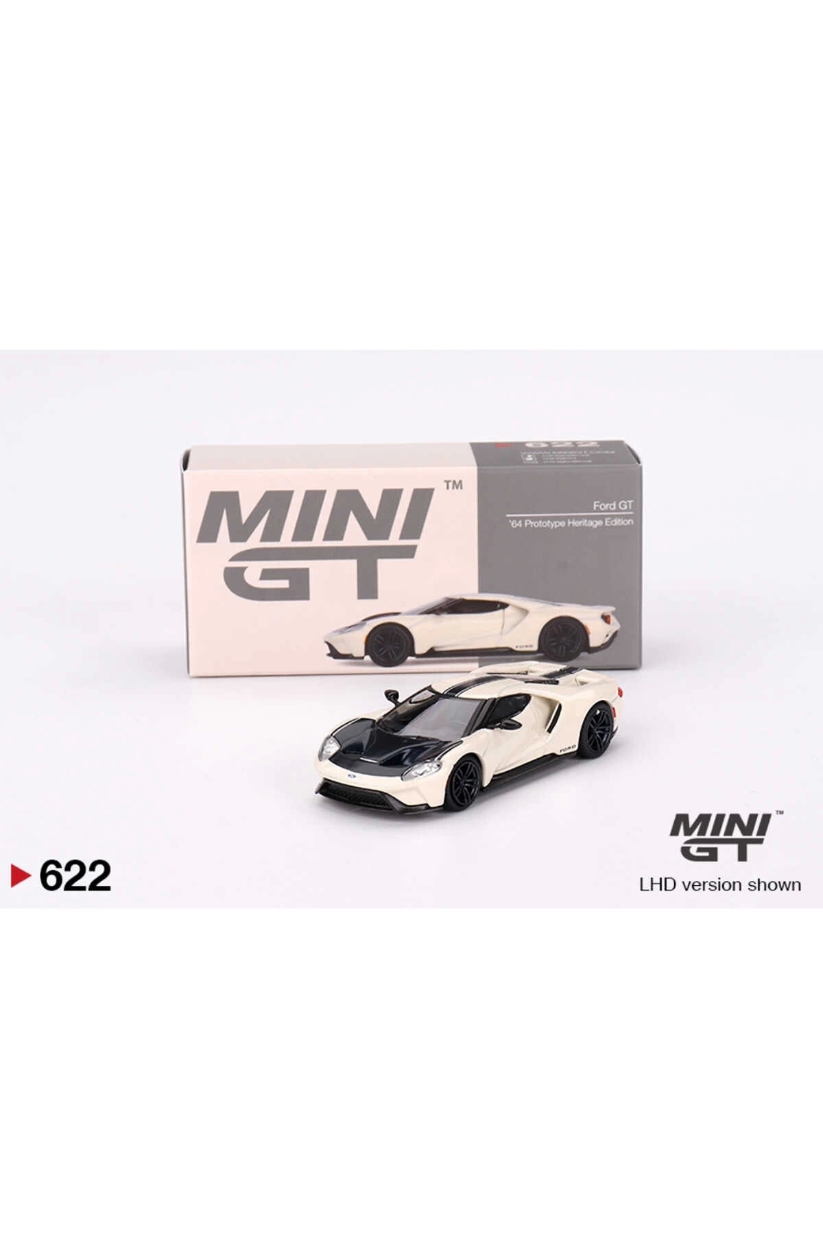 mini gt MGT00622 1/64 Ford GT '64 Prototype Heritage Edition