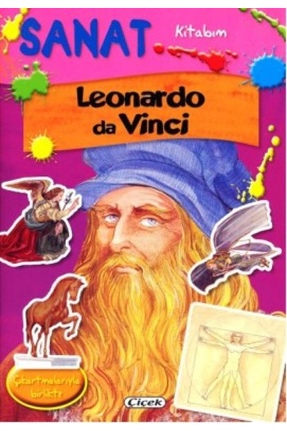 Çiçek Yayıncılık Sanat Kitabım - Leonardo Da Vinci
