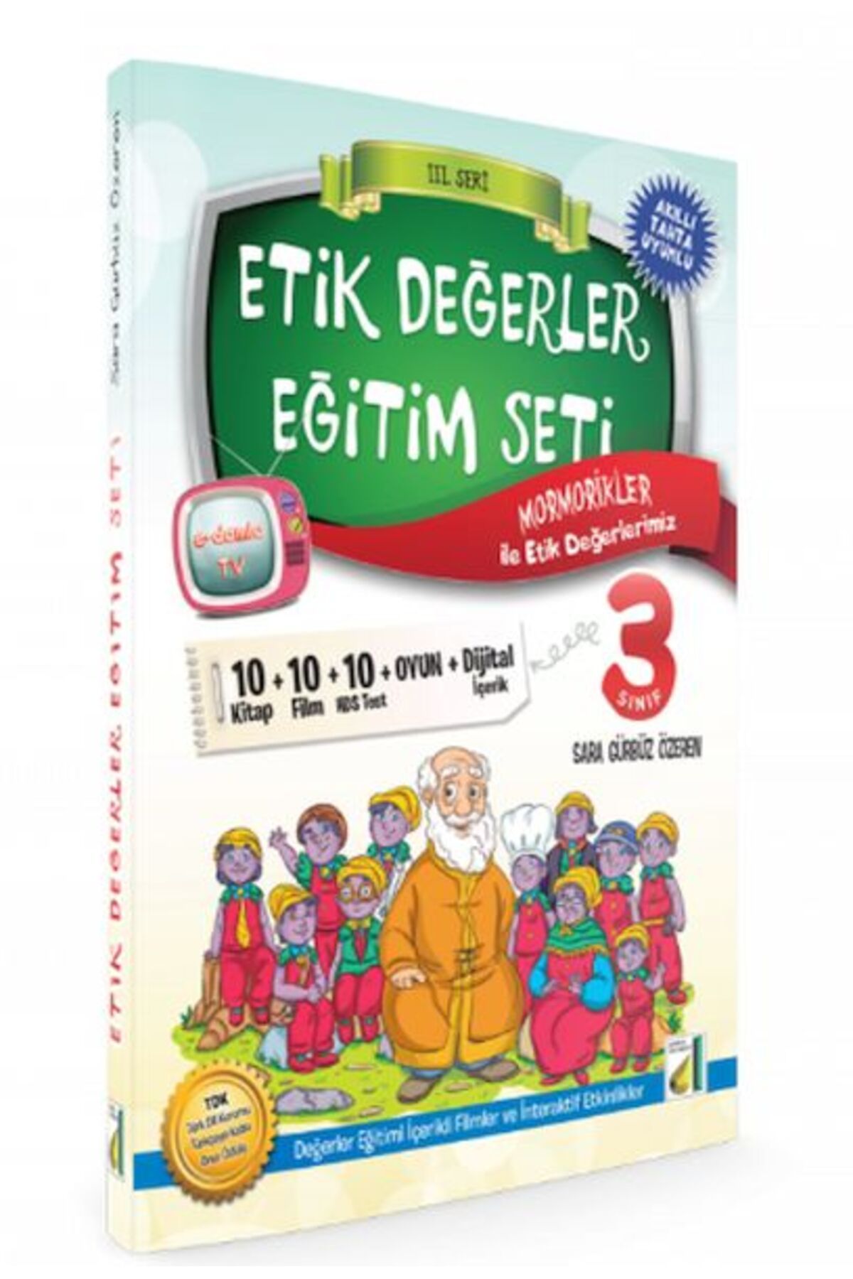 Türk Dil Kurumu Yayınları Damla 3. Sınıf Etik Değerler Eğitim Seti