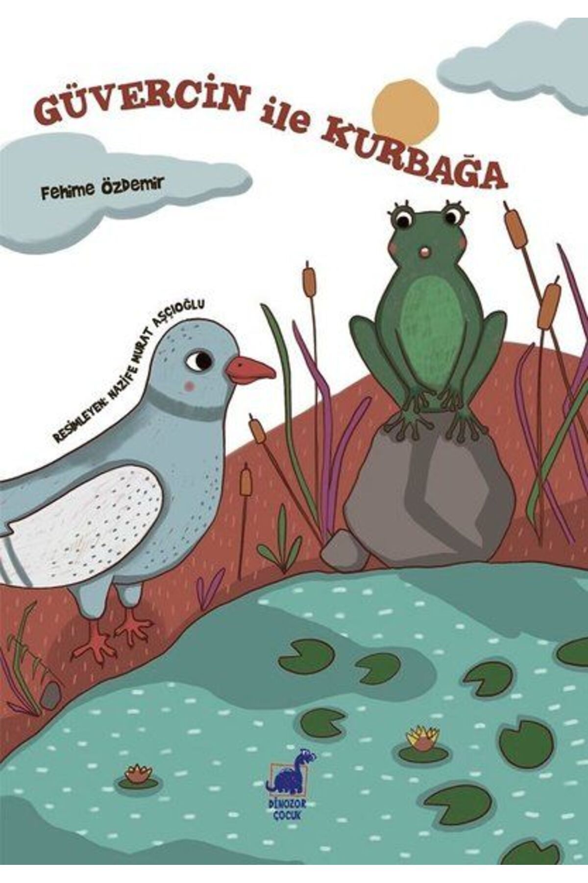 Dinozor Çocuk Güvercin İle Kurbağa