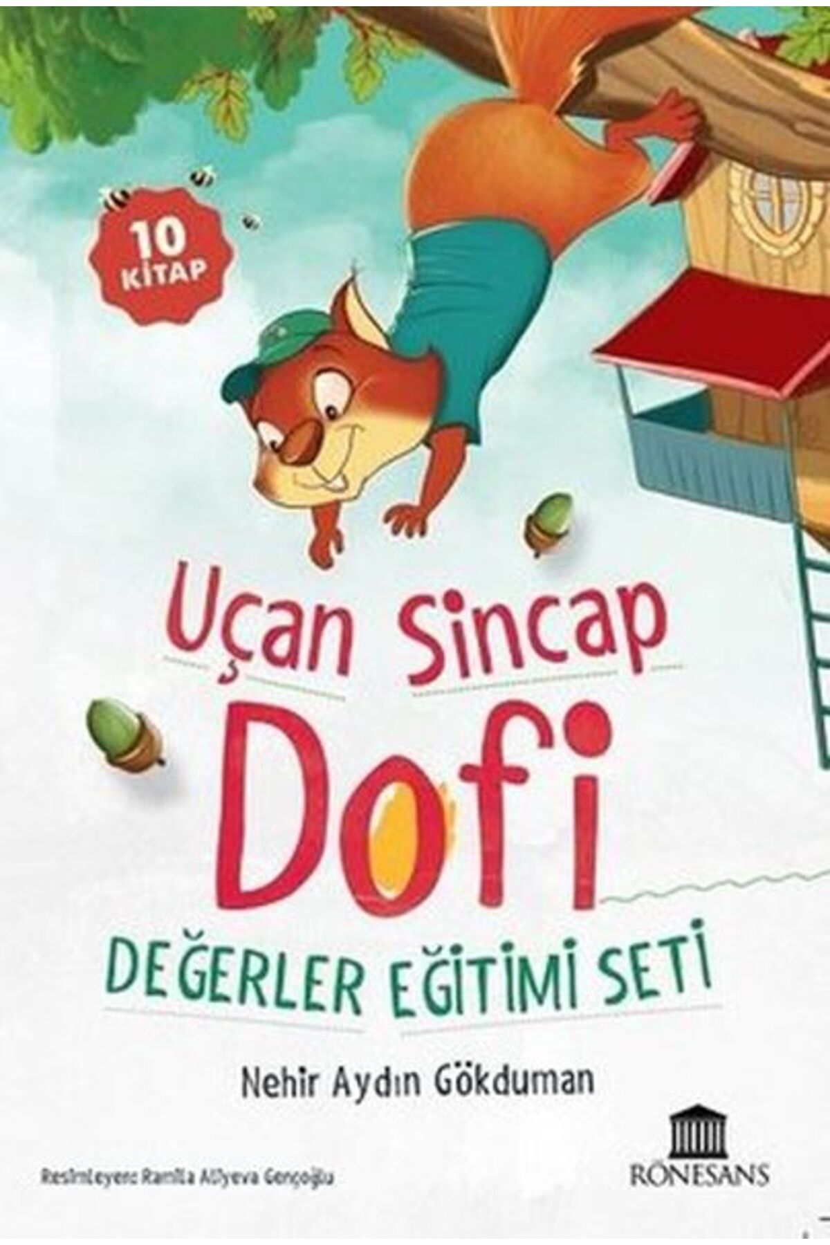 Rönesans Yayınları Uçan Sincap Dofi Değerler Eğitimi Seti - 10 Kitap Takım