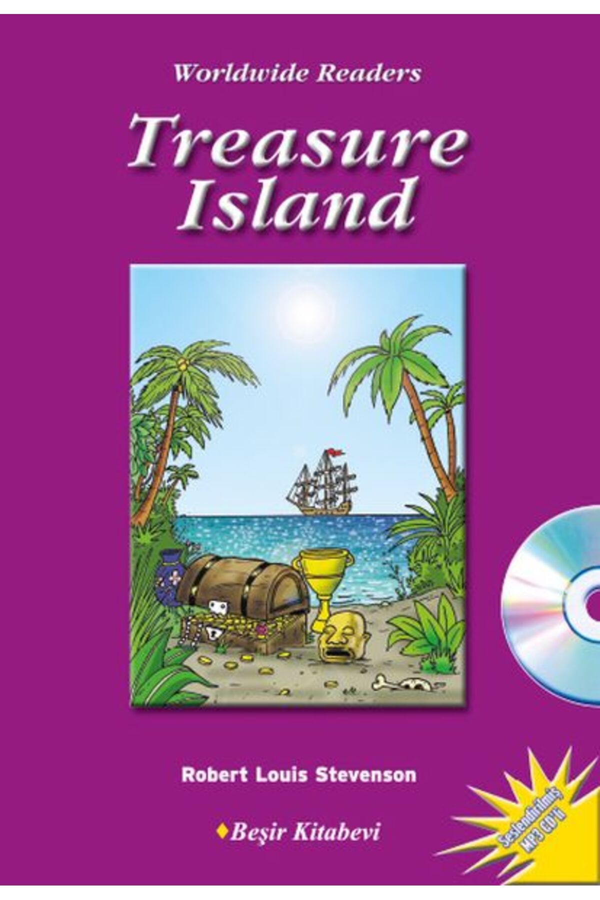 Türk Dil Kurumu Yayınları Treasure Island - Level 5 (CD'li)