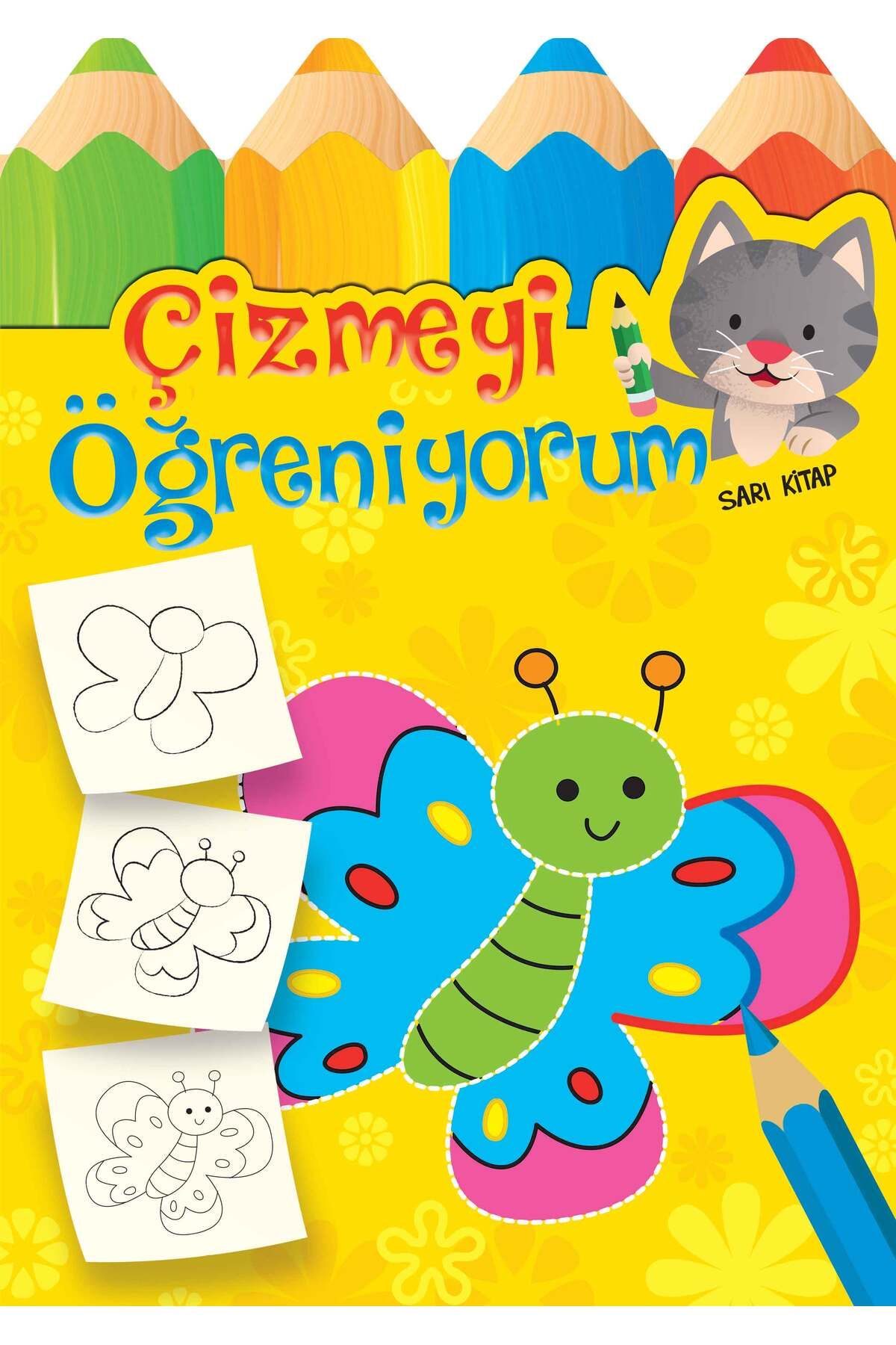 Türk Dil Kurumu Yayınları Çizmeyi Öğreniyorum Sarı Kitap