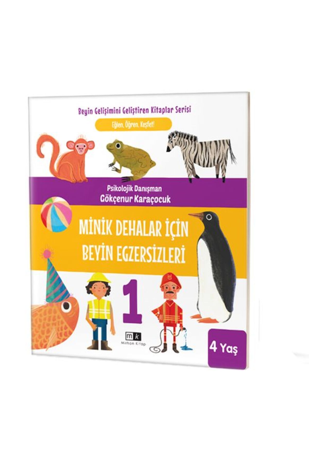 Karma Kitaplar Minik Dehalar İçin Beyin Egzersizleri 4+ Yaş