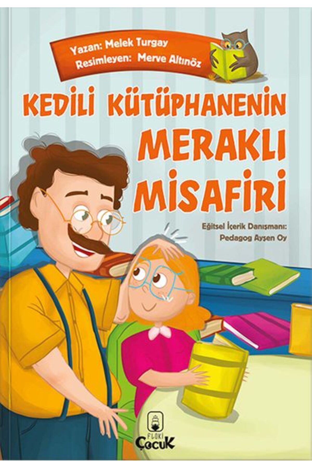Destek Yayınları Kedili Kütüphanenin Meraklı Misafiri