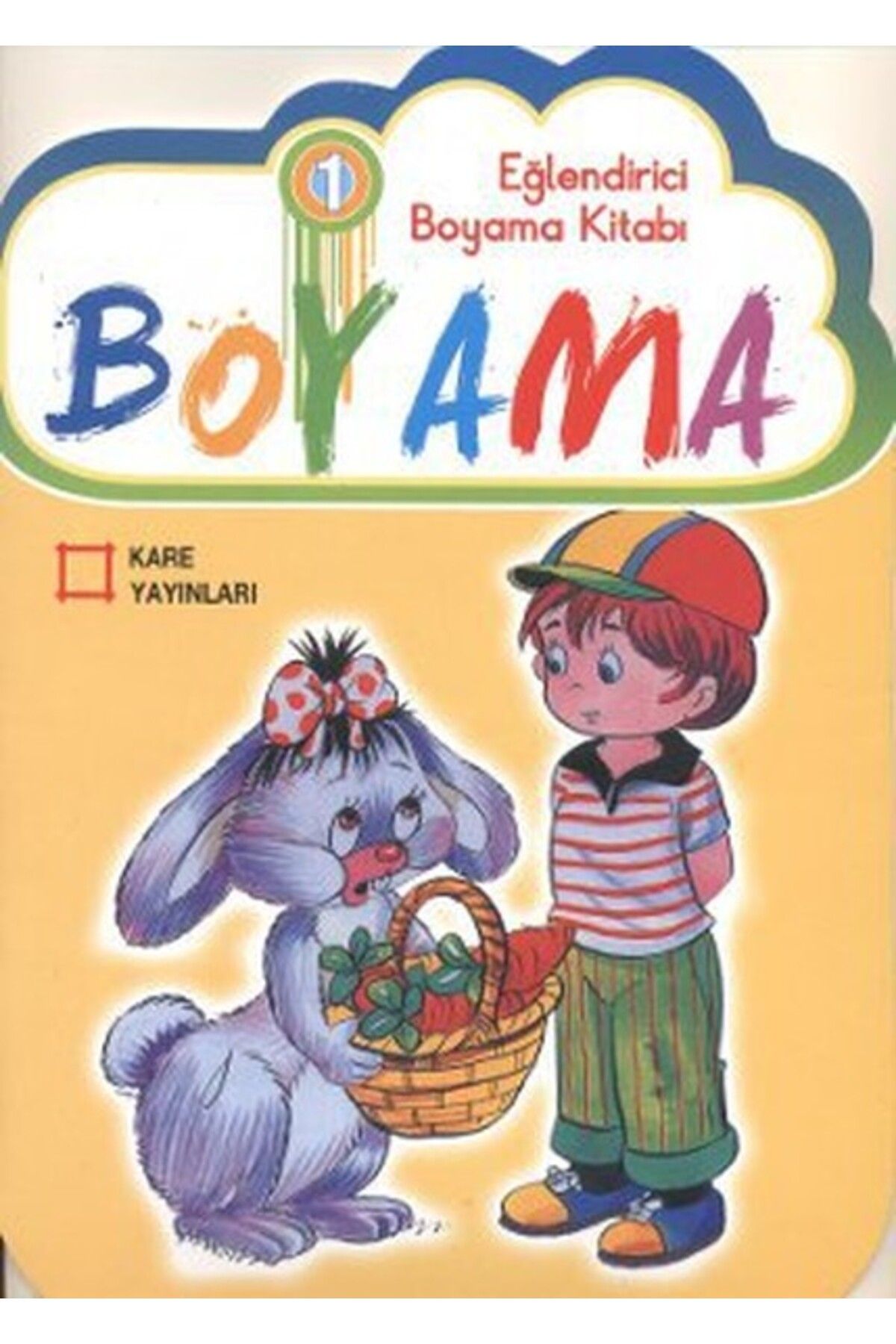 Kare Yayınları Eğlendirici Boyama Kitabı 01