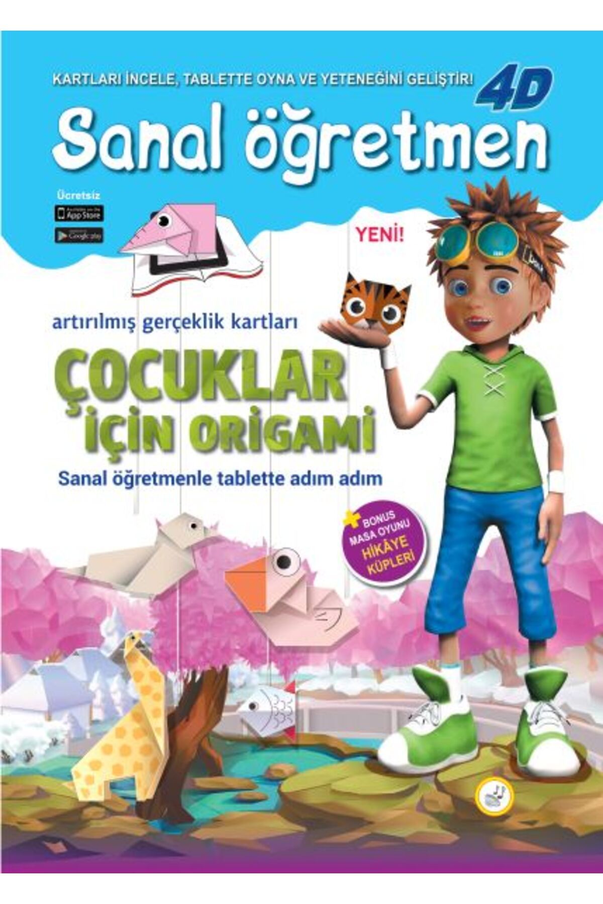 Artge Kids Danik Sanal Öğretmen Çocuklar için Origami