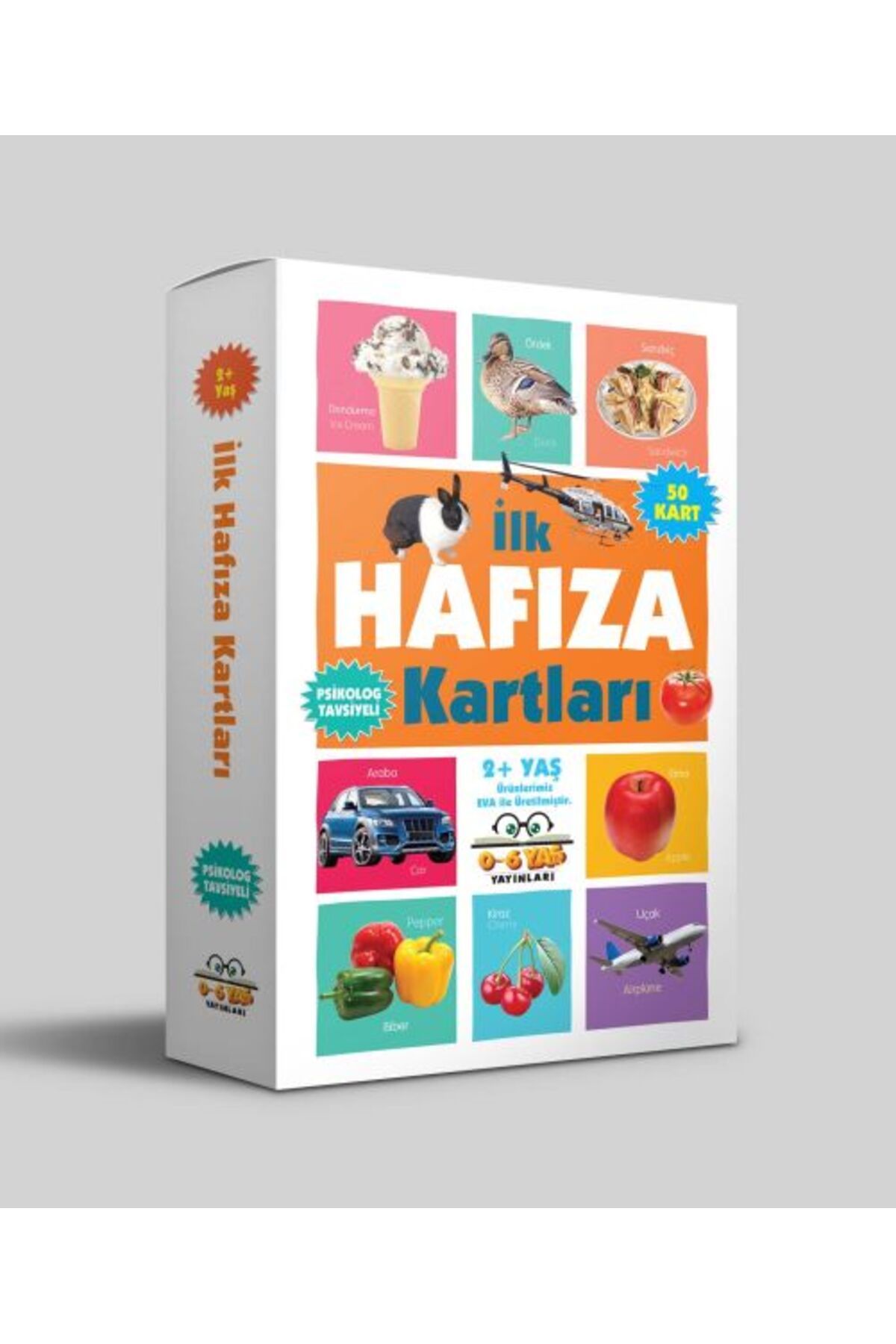 0-6 Yaş Yayınları İlk Hafıza Kartları (2+ Yaş)