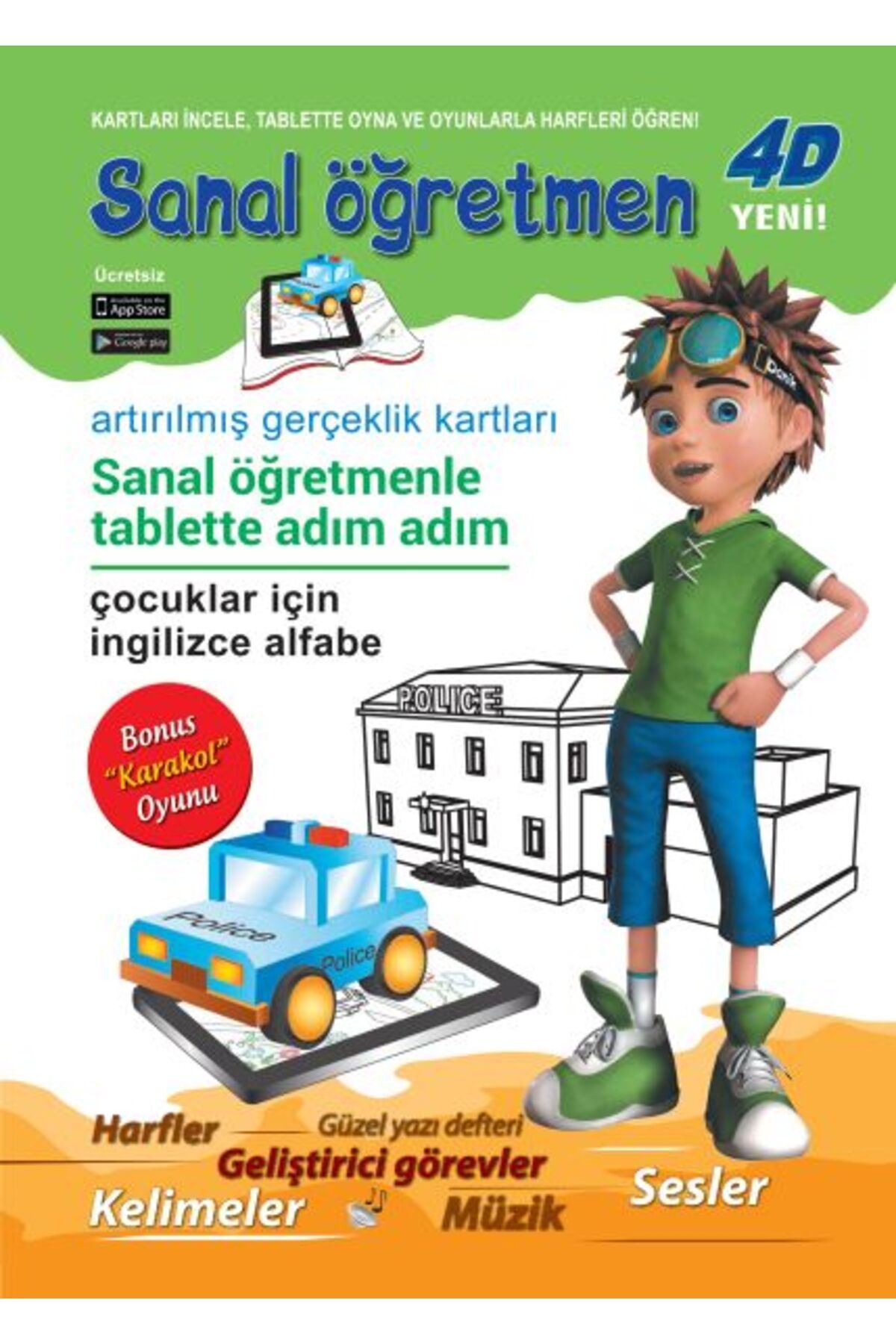 Artge Kids Danik Sanal Öğretmen Polis Çocuklar için İngilizce