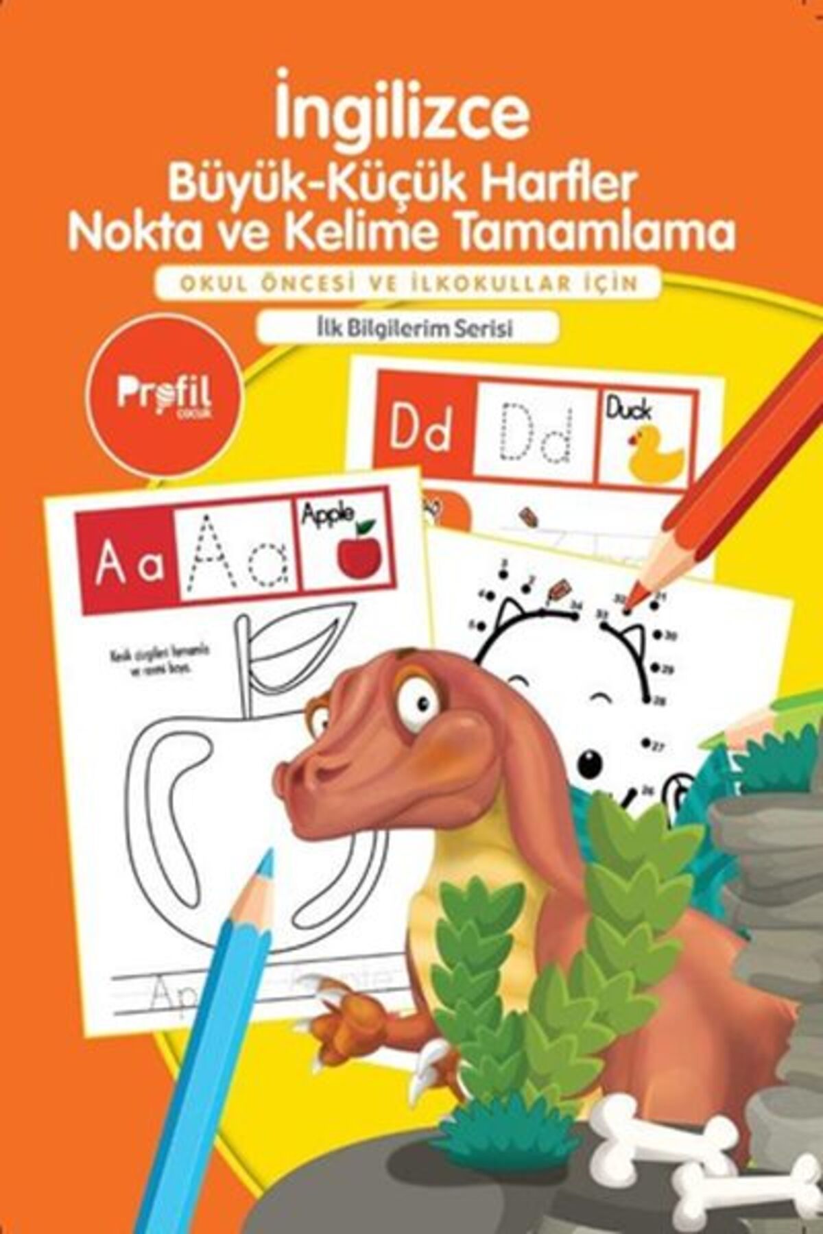 Türk Dil Kurumu Yayınları İngilizce Büyük-Küçük Harfler Nokta ve Kelime Tamamlama