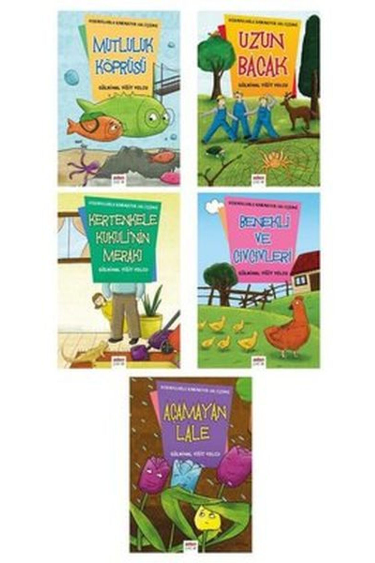 Aden Yayınevi Hikayelerle Karakter Gelişimi (5 Kitap Takım)