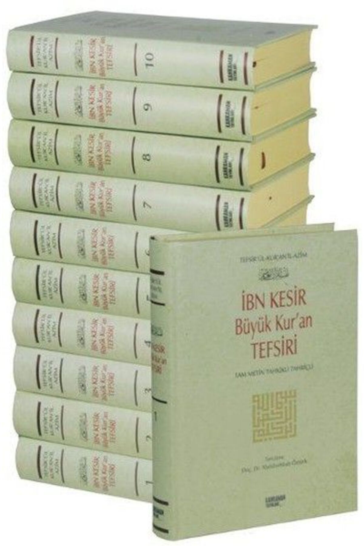 Kahraman Yayınları İbn Kesir Büyük Kuran Tefsiri Seti-10 Kitap Takım (Küçük Boy)