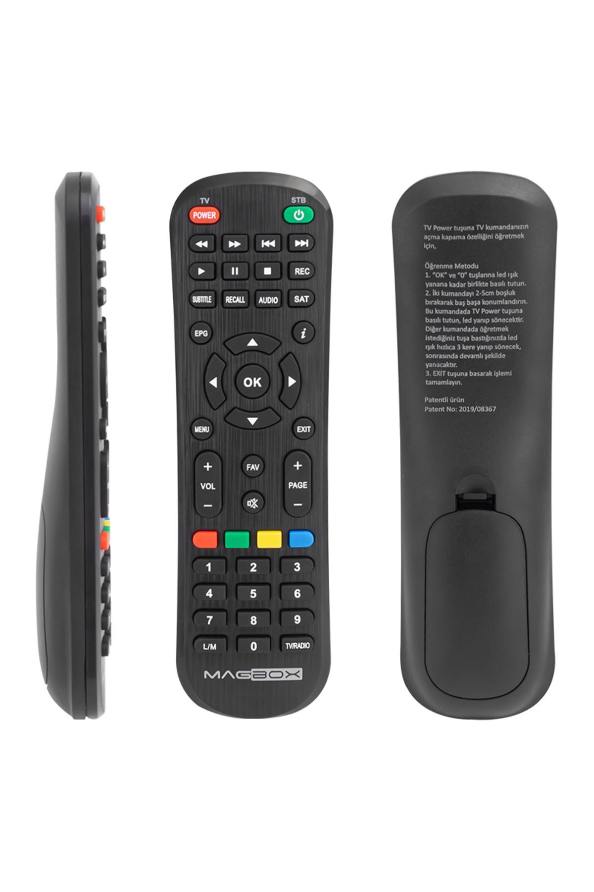 Kapamarka MAGBOX LMLİ DRAGON LUNA 2020 SERİSİ TV ÖZELLİKLİ AKILLI UYDU KUMANDASI (TÜM LMLİ KUMANDALARA UYAR)