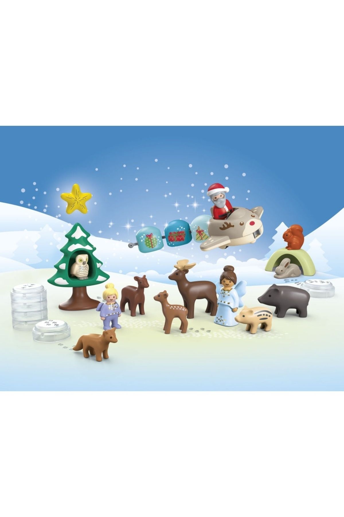 Playmobil Junior - Calendar Zapada De Craciun - One Size
