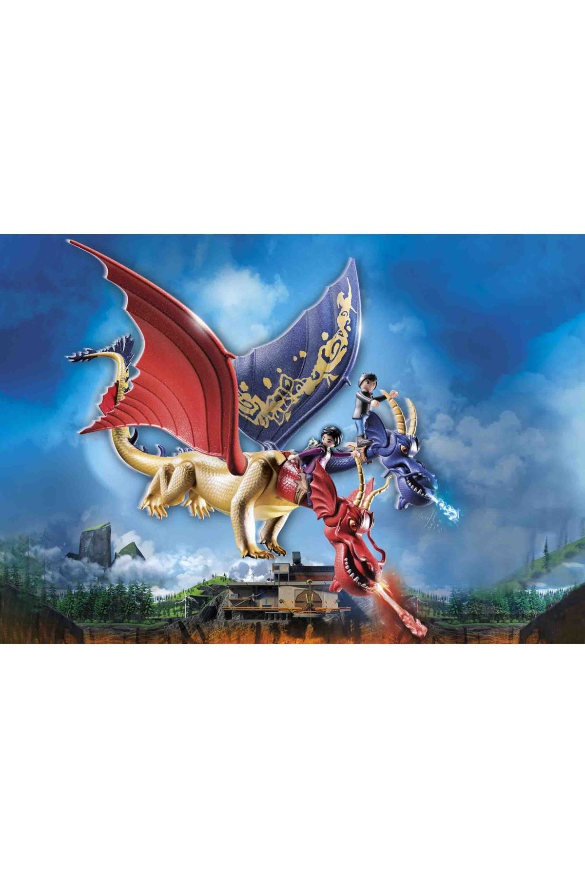 Playmobil - Dragoni: Wu Wei & Jun - One Size