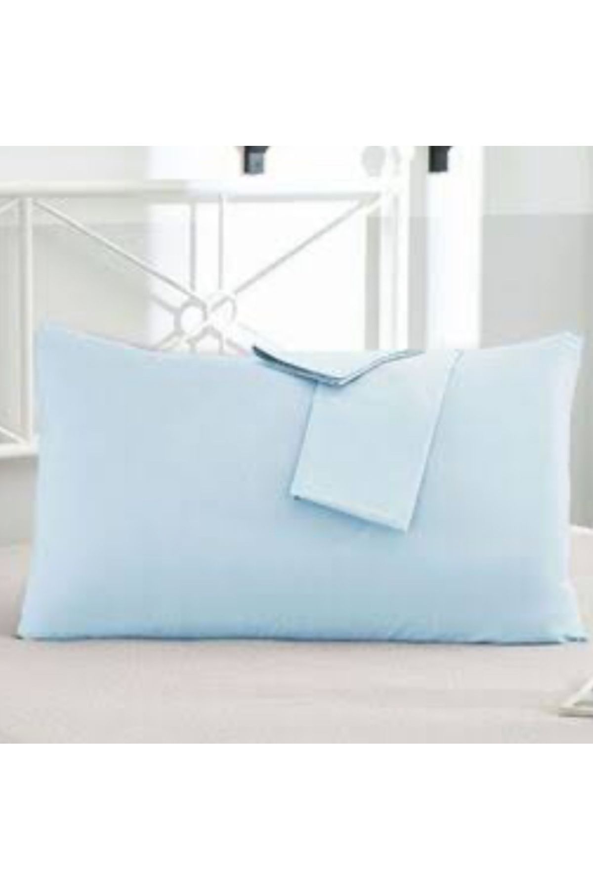 GERCELLA-Blue 100% Cotton Pillow Case Pillow Case (50X70Cm) - 2 Pieces 3