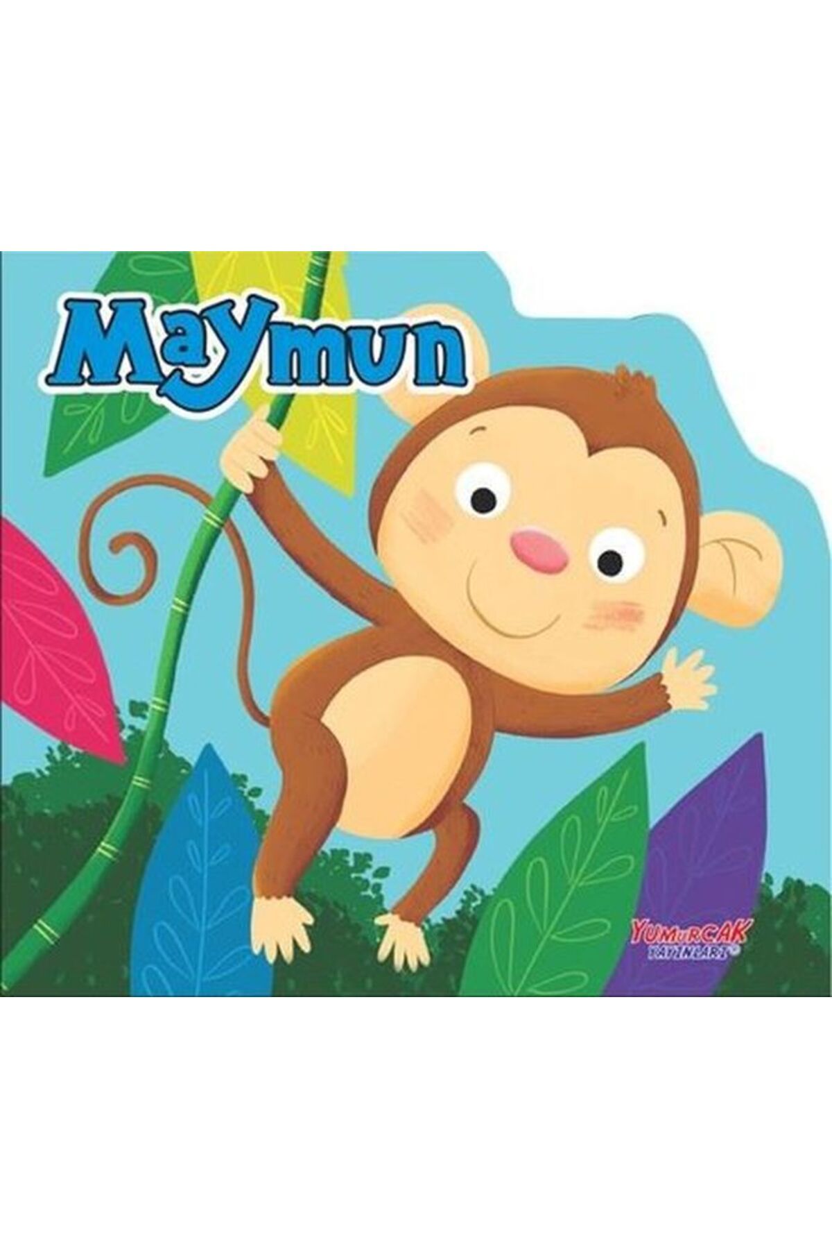 Yumurcak Yayınları Maymun - Şekilli Kitap