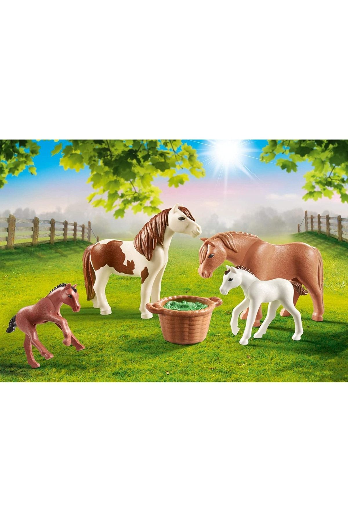 Playmobil - Set Ponei Si Manji - One Size
