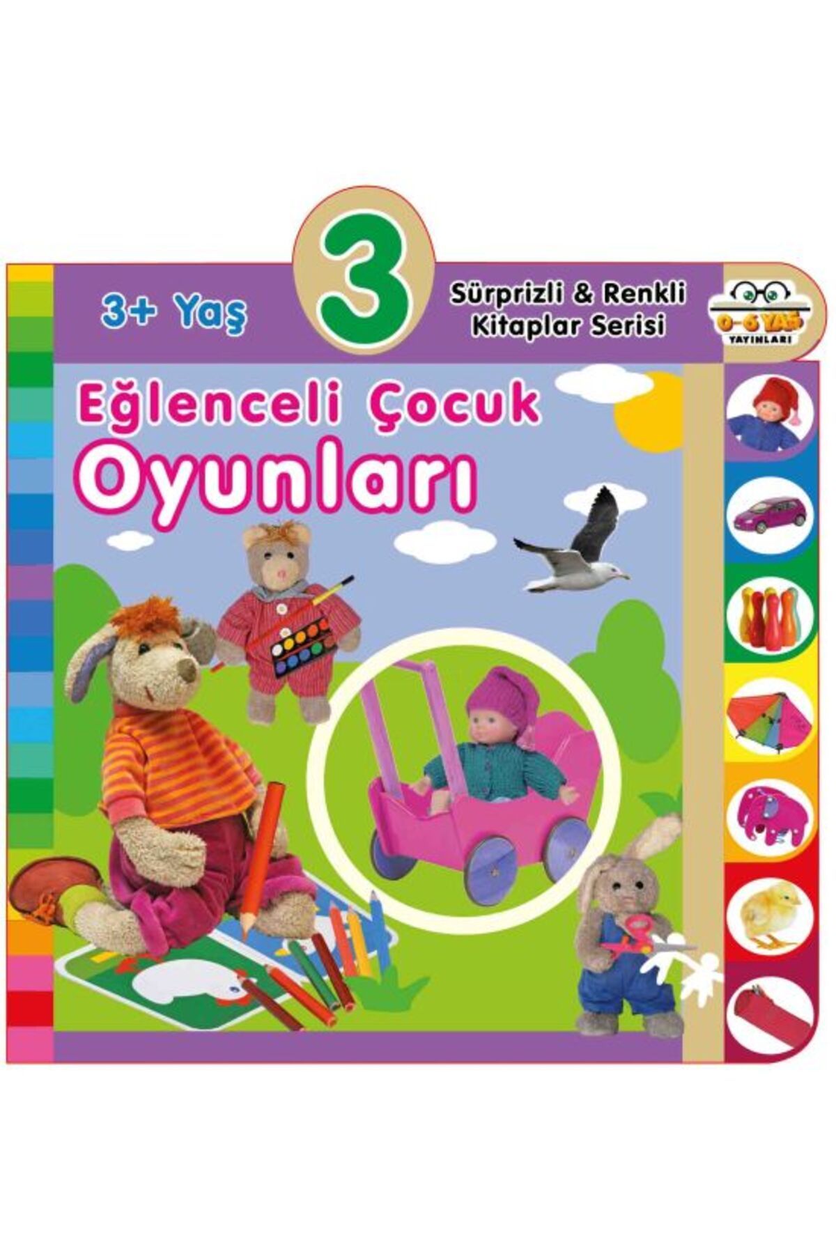 0-6 Yaş Yayınları Eğlenceli Çocuk Oyunları (3+Yaş)