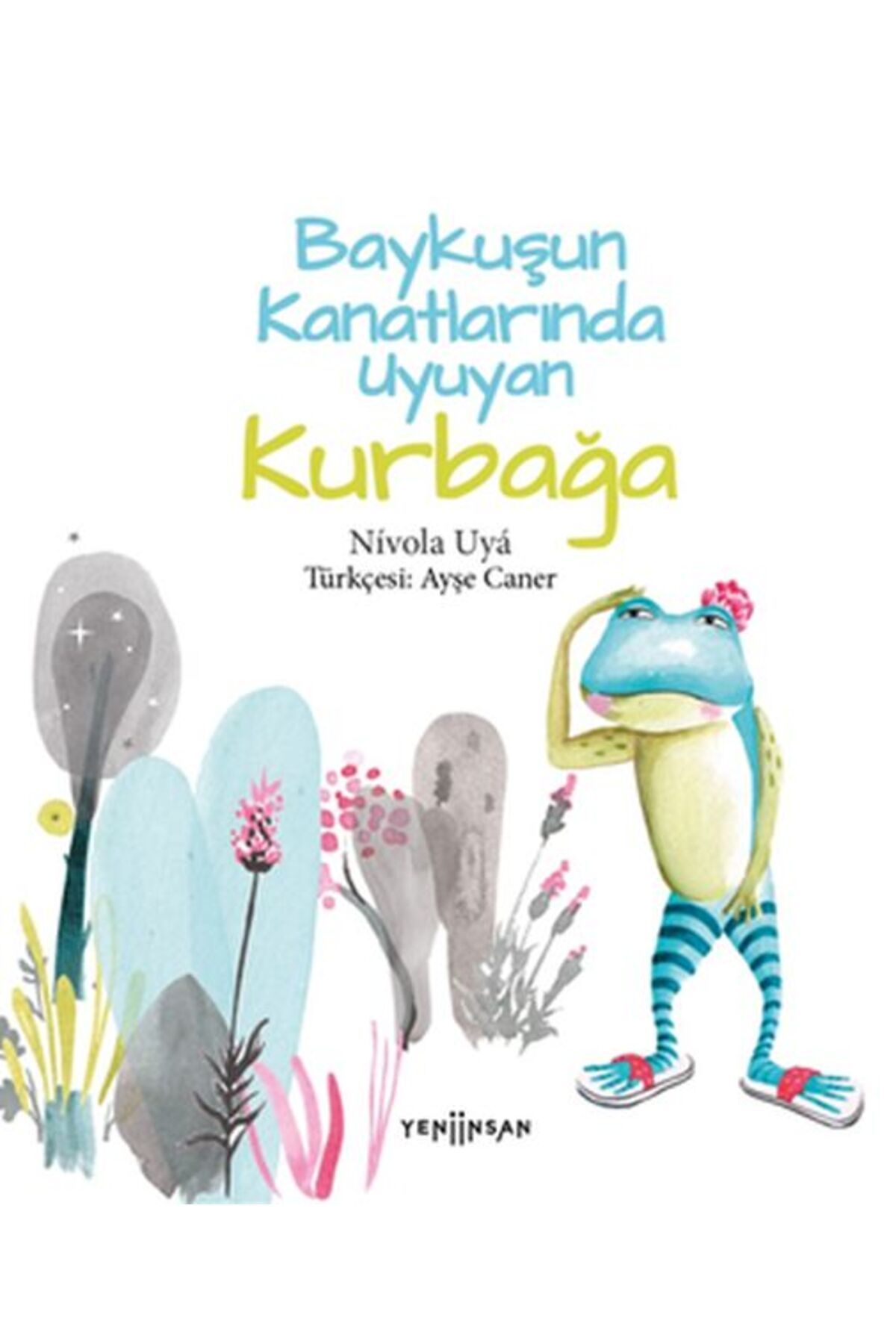 Karma Kitaplar Baykuşun Kanatlarında Uyuyan Kurbağa kitap (Korunakli Posetle)