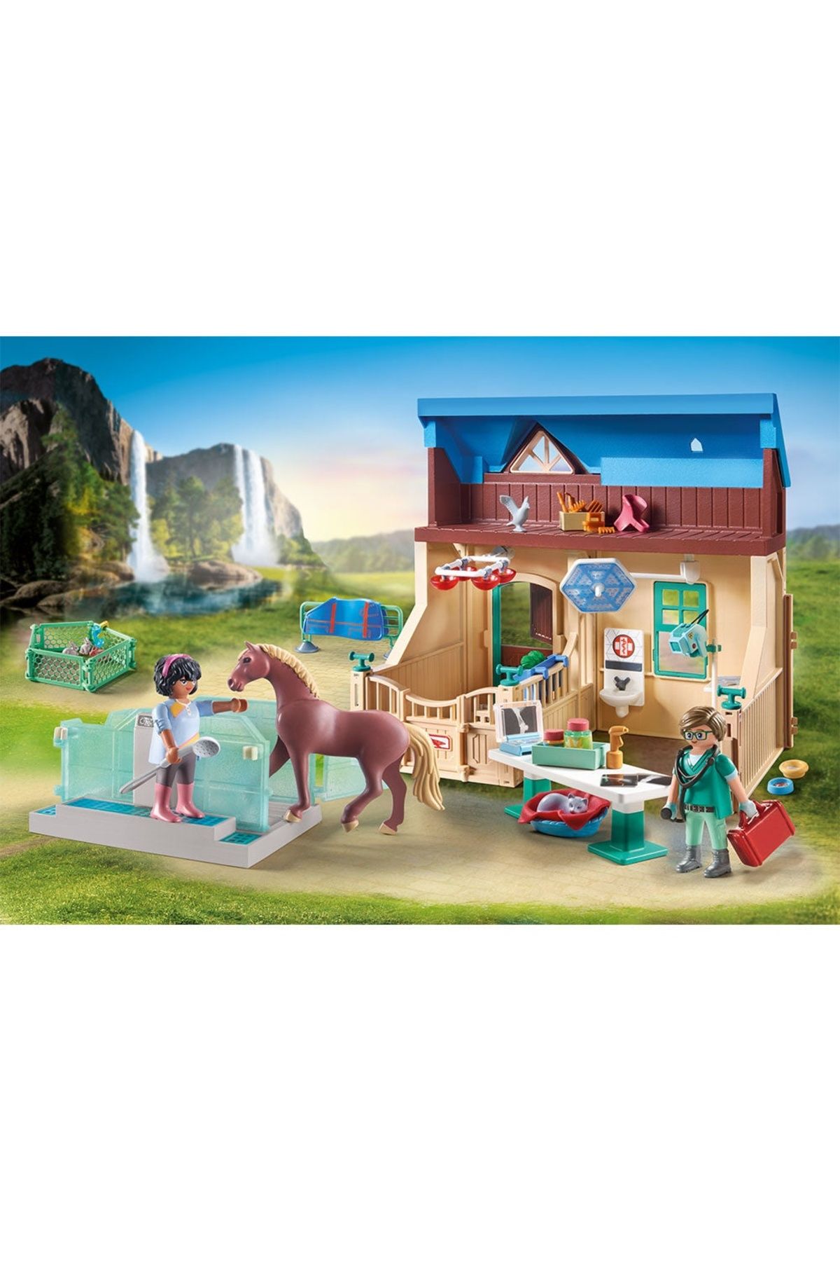 Playmobil-- Centru Veterinar Si De Terapie 1