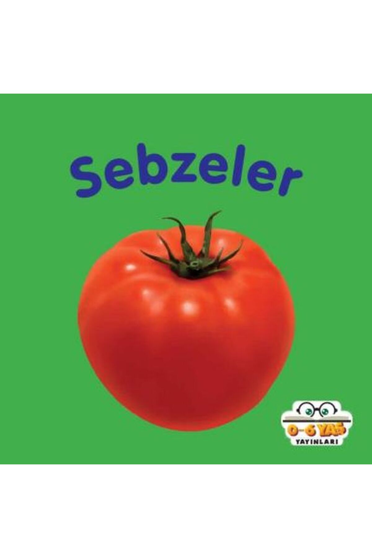 0-6 Yaş Yayınları Sebzeler - Mini Karton Kitaplar