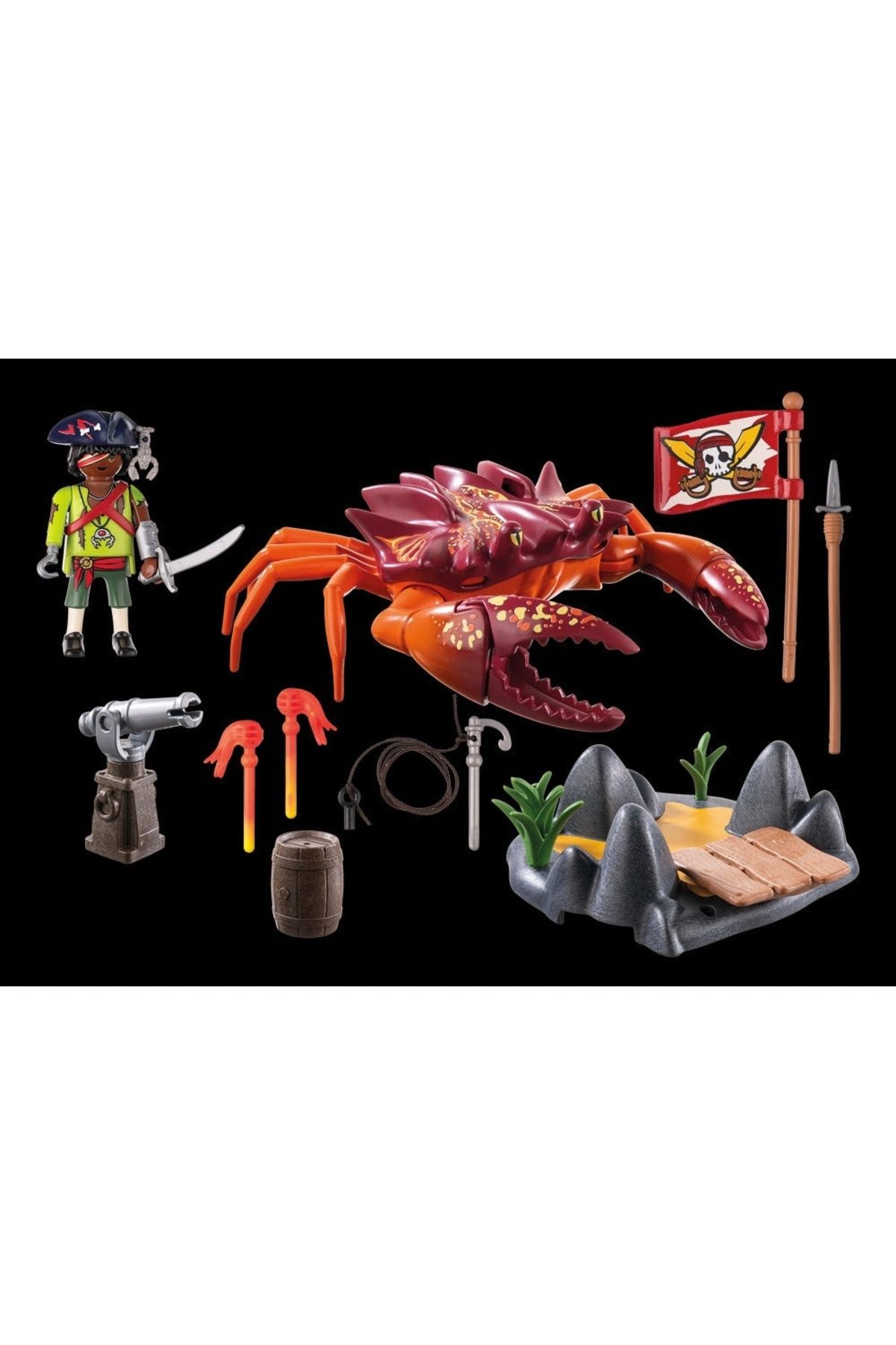 Playmobil-- Lupta impotriva crabului urias 4