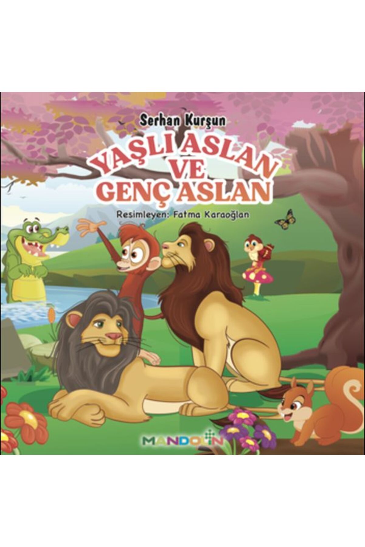 Mandolin Yayınları Yaşlı Aslan Ve Genç Aslan