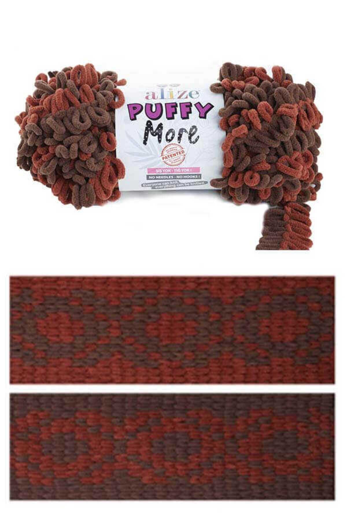 Alize-Puffy More Knitting Yarn - 2 Pieces (150 Grams) 6290 1