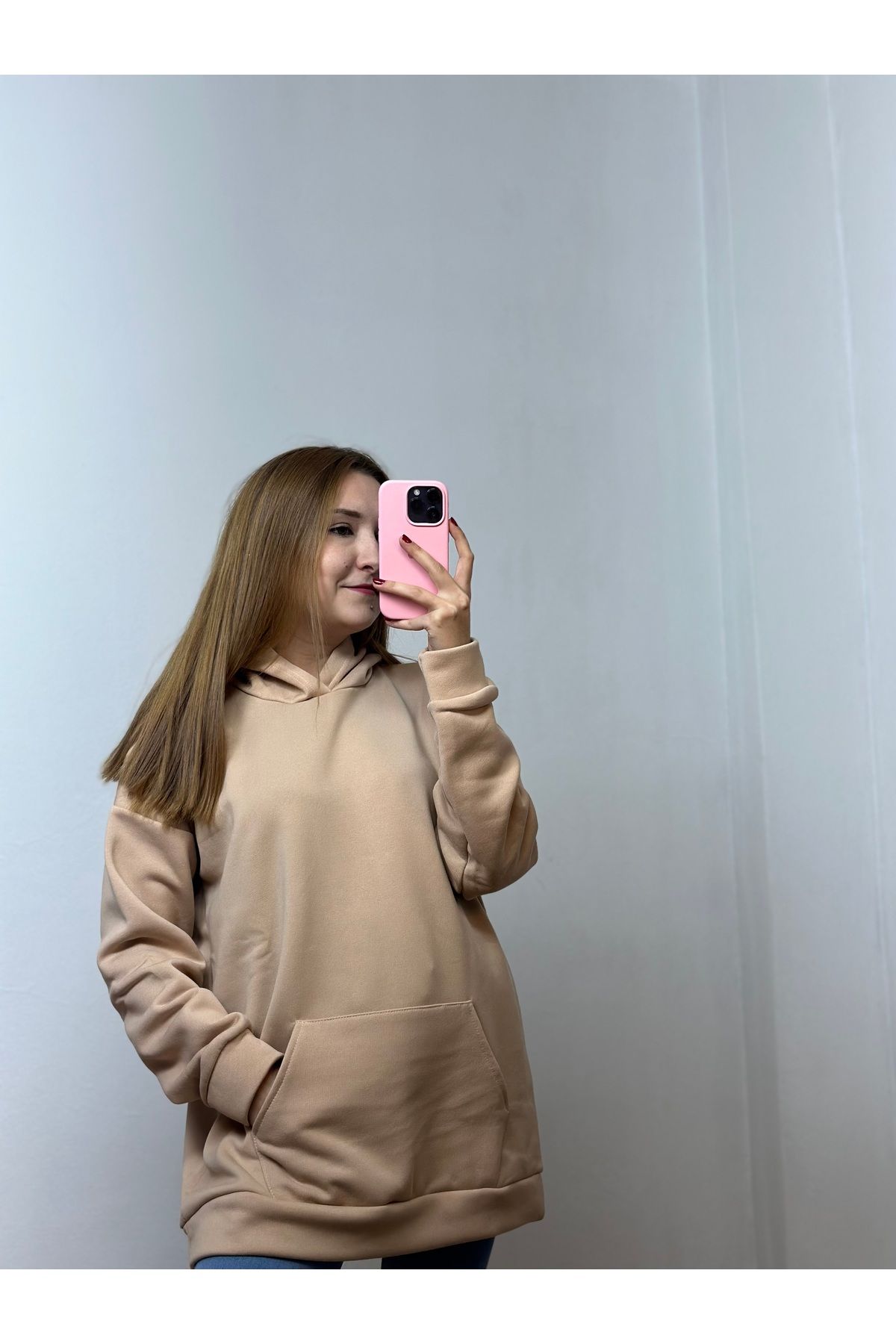 es ess collection-Unisex Camel Sweatshirt - Three Thread Raster 7