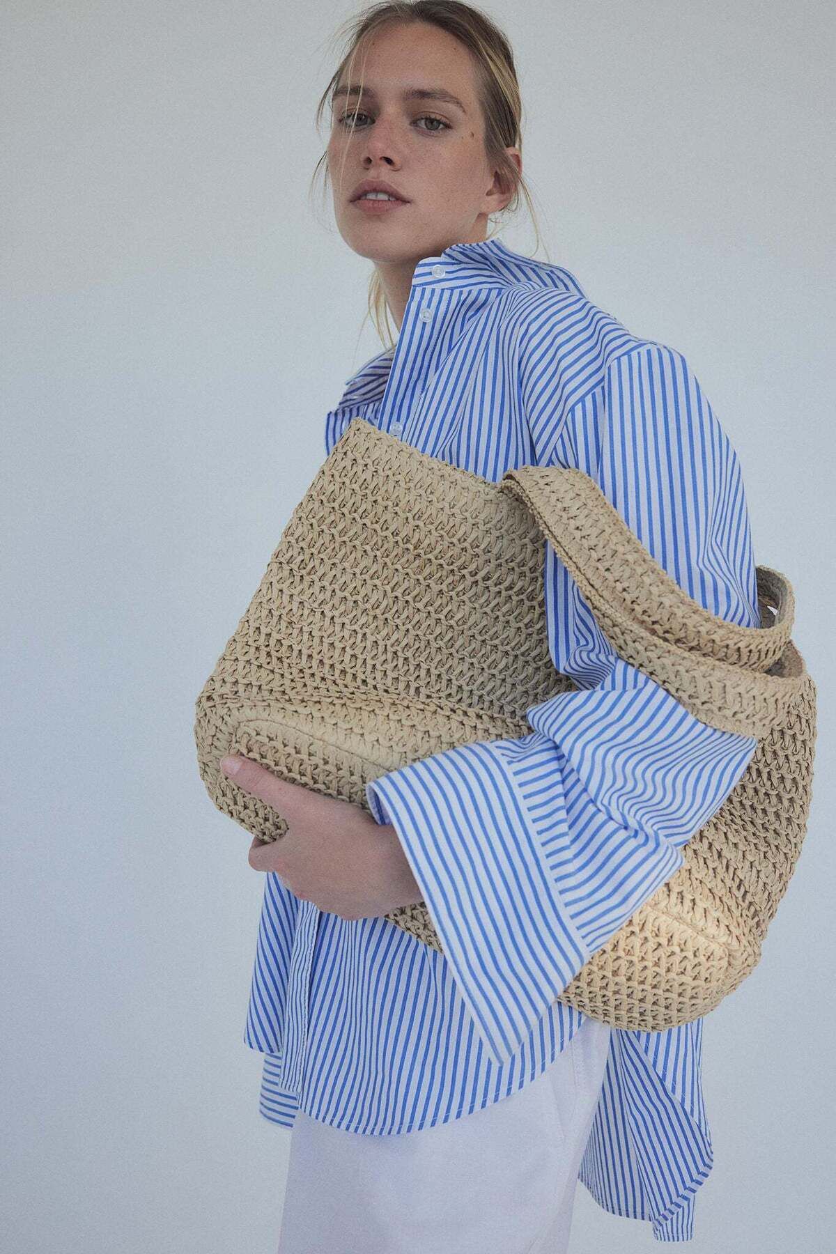 H&M-Straw shopper 1