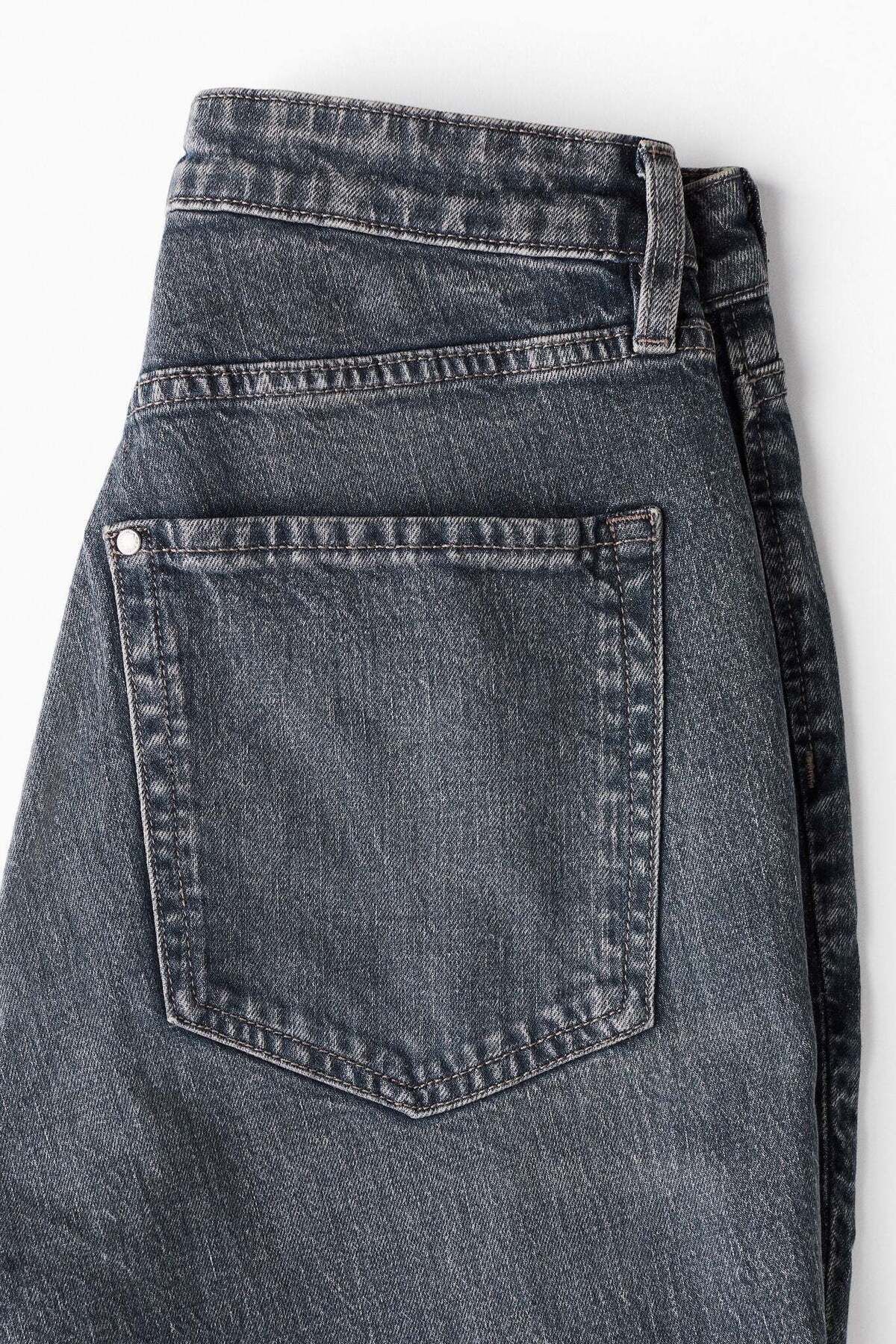 H&M-متعرج صالح سليم Yüksek كوت Pantolon 1