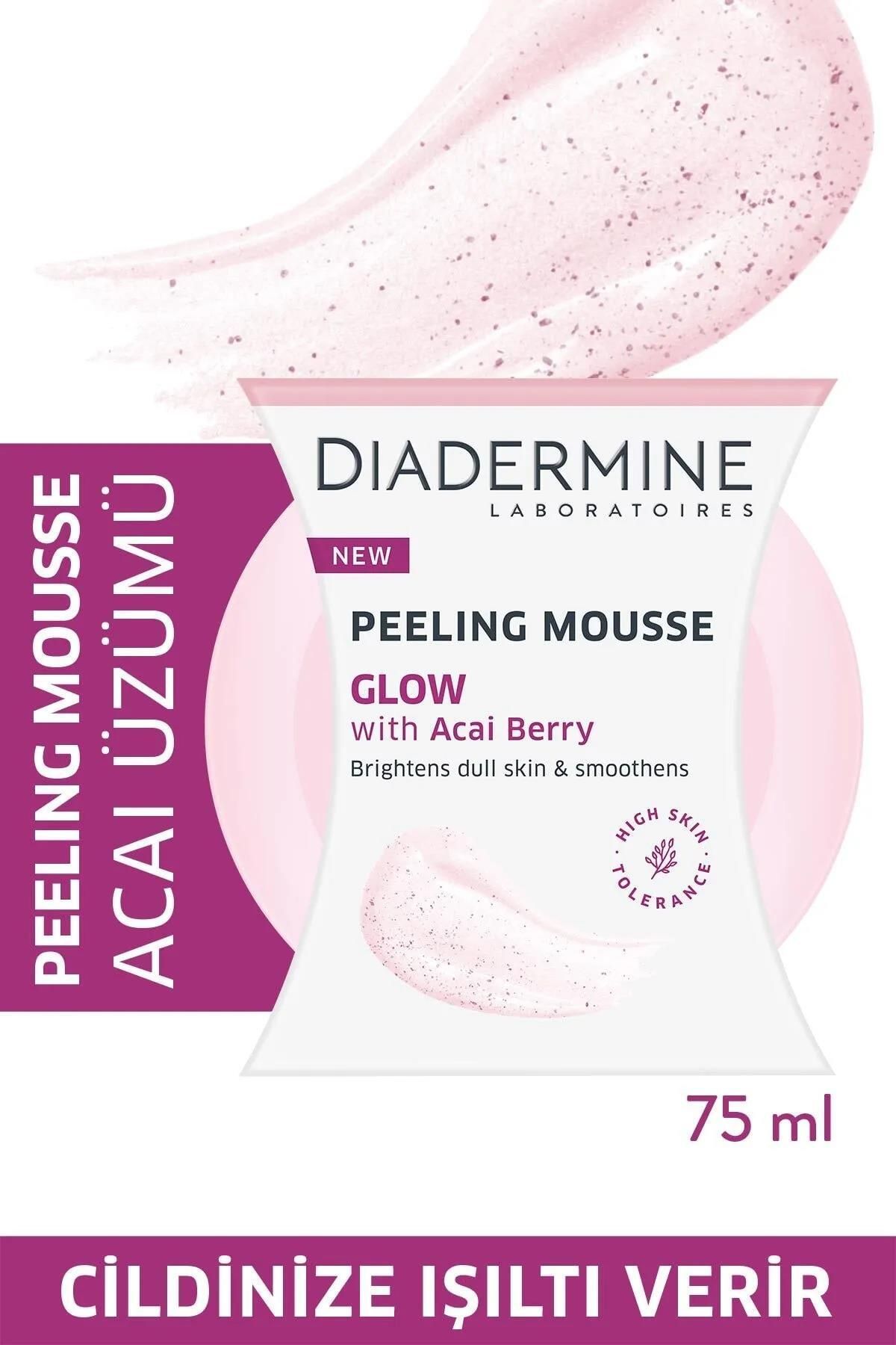 Diadermine Naturally Bio Me Işıltı Veren Köpük Peeling 75 ml