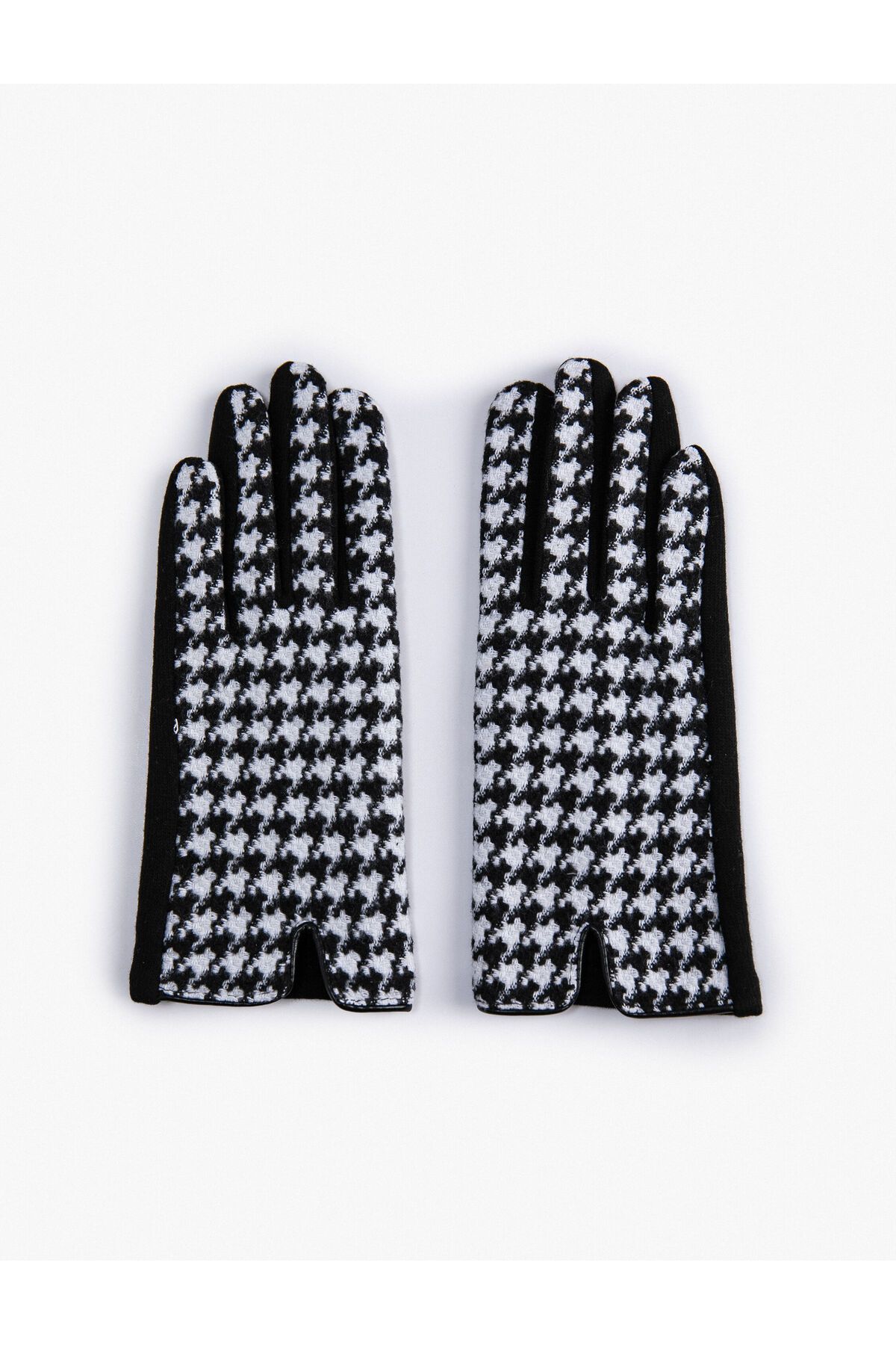 الگوی دستکش کوتون توید Houndstooth