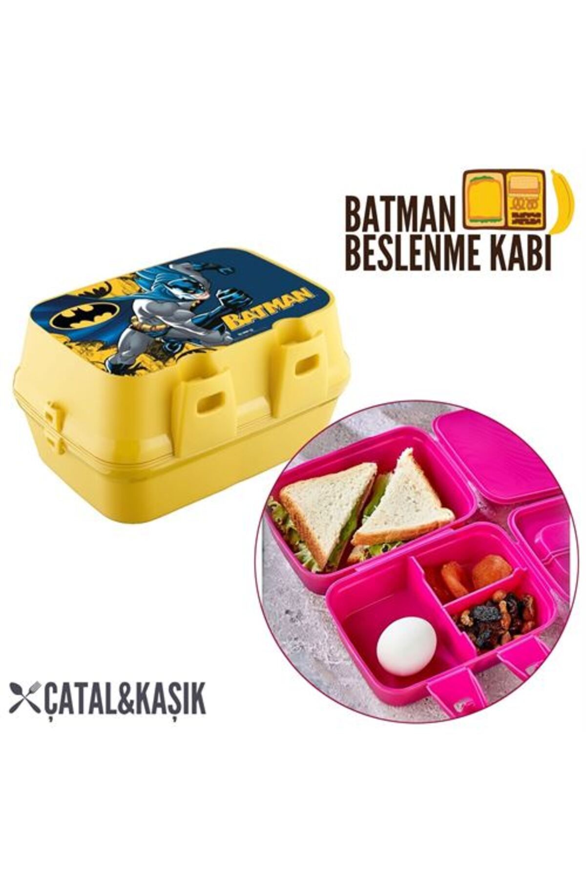 Takaz Global Batman 4 Bölme Beslenme Kutusu 717089