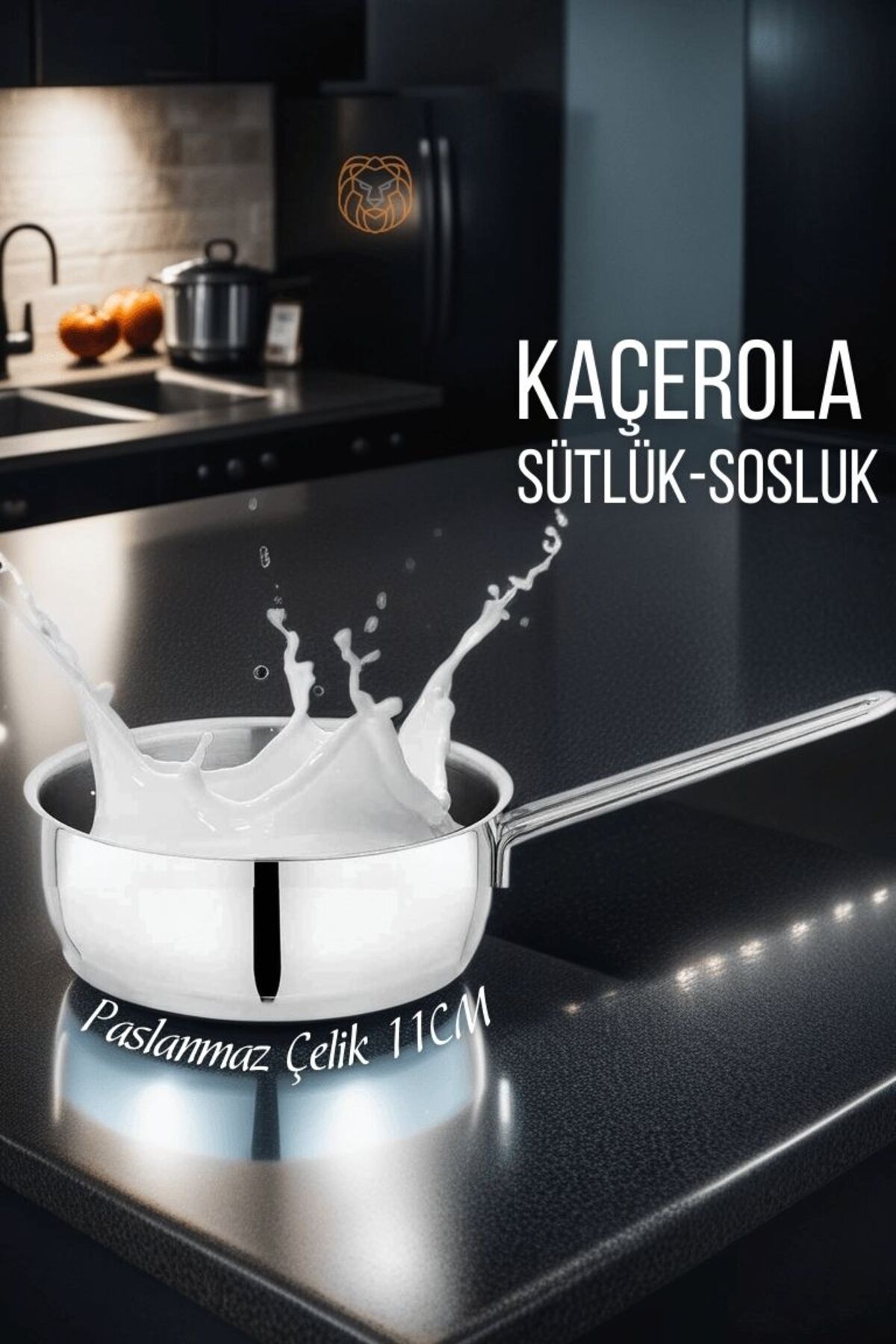 Takaz Global Çelik 11 cm Mini Sütlük Sosluk Martorano Design 719247