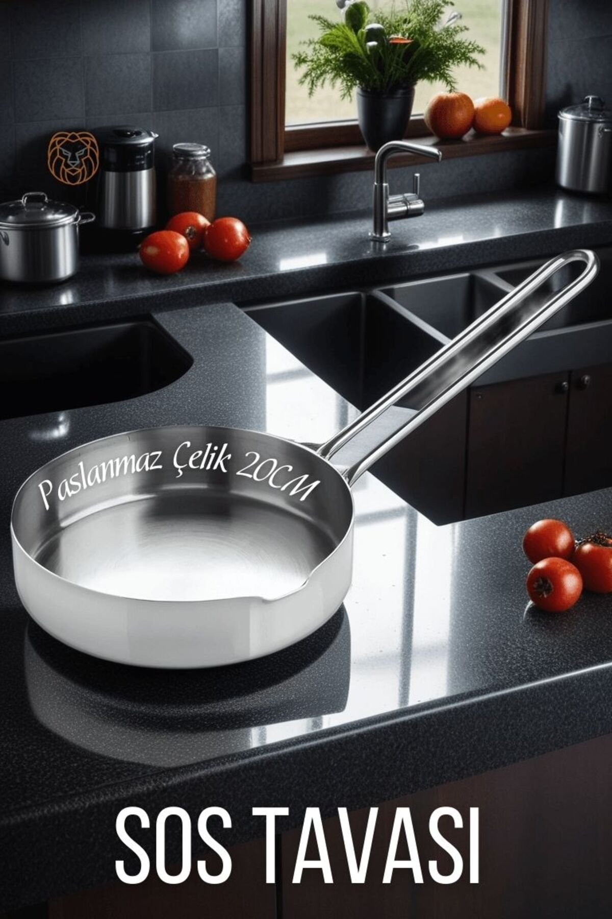 Takaz Global Çelik 20 cm Sos Tavası Martorano Design