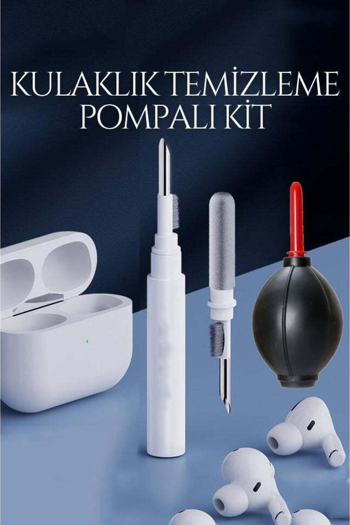 Takaz Global Kulaklık Temizlik Pompalı Kit 719347 Uyumlu