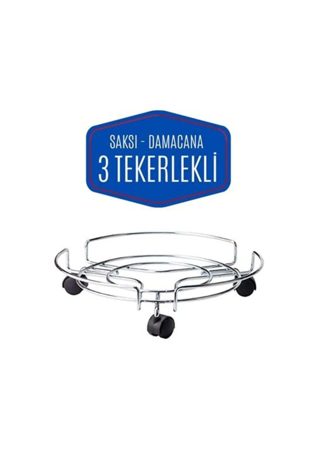 Takaz Global Tekerlekli Alüminyum Tüp ve Damacana Altlığı