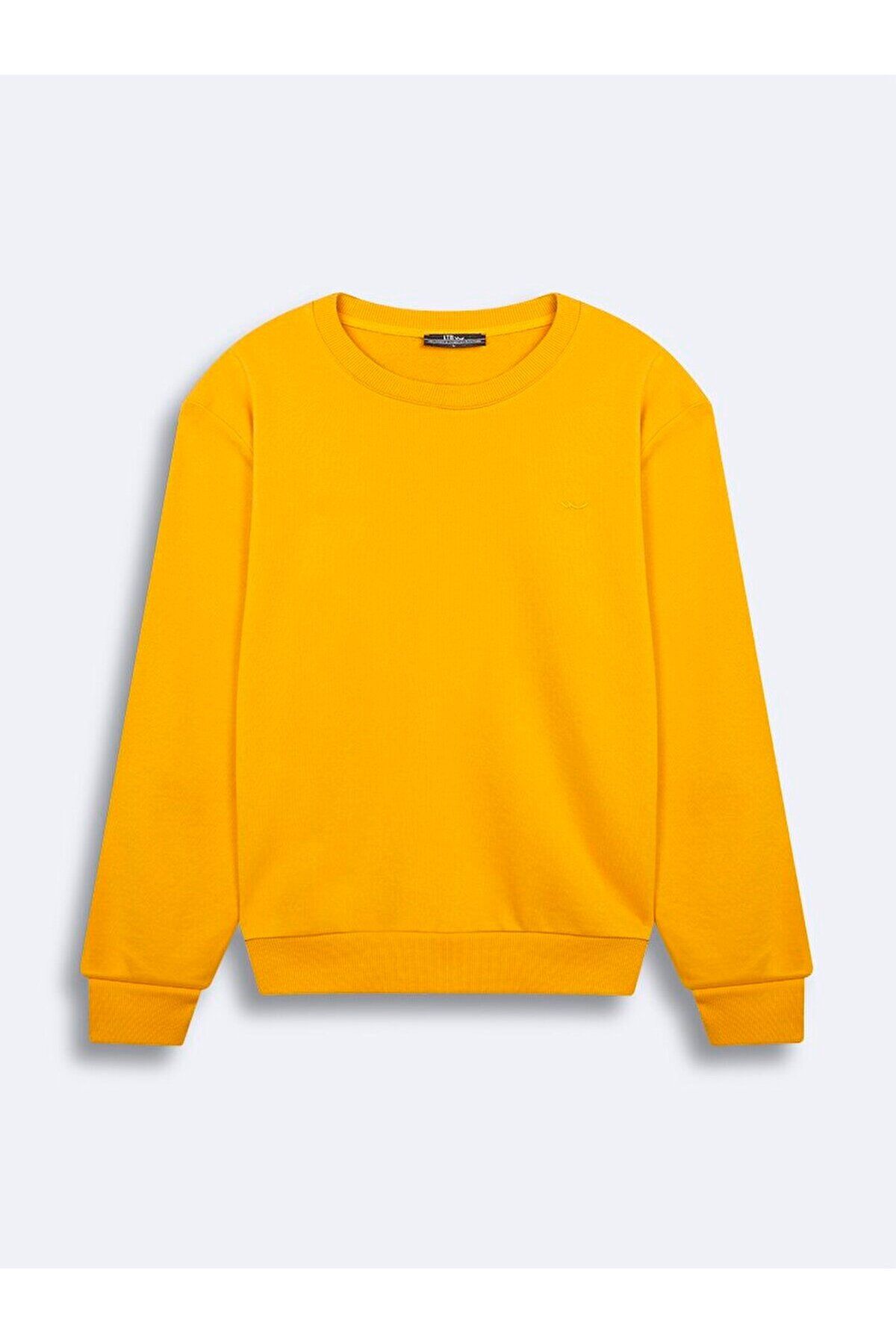 Ltb-Yellow Sweatshirt - Relaxed Fit 1