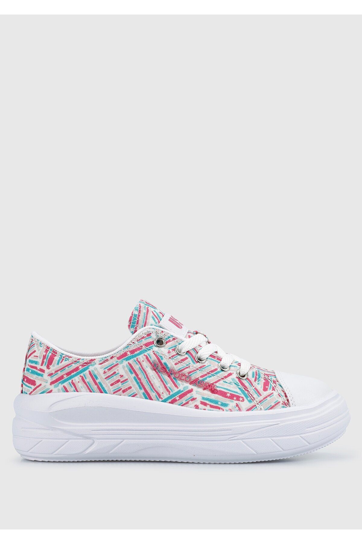 اسنیکر سبز دخترانه و بچگانه کفش ورزشی Cleme Mint Girl U.S. Polo Assn.