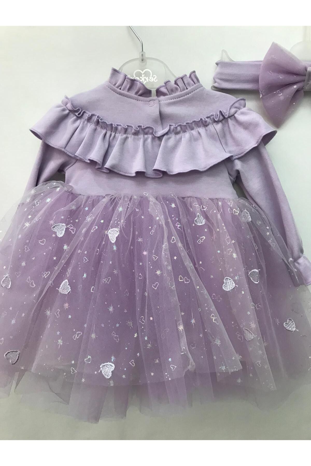 Serkon BABY-Lilac Valon Dress - Sweetheart Tulle, Model 152.0569 4