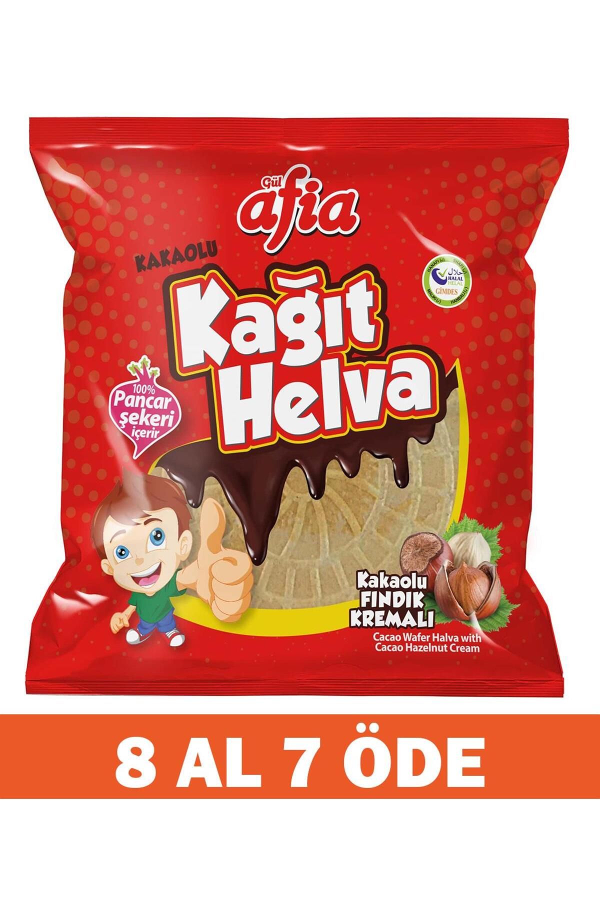 Afia Kakaolu Kağıt Helva 40 gr 7 Alana 1 Bedava