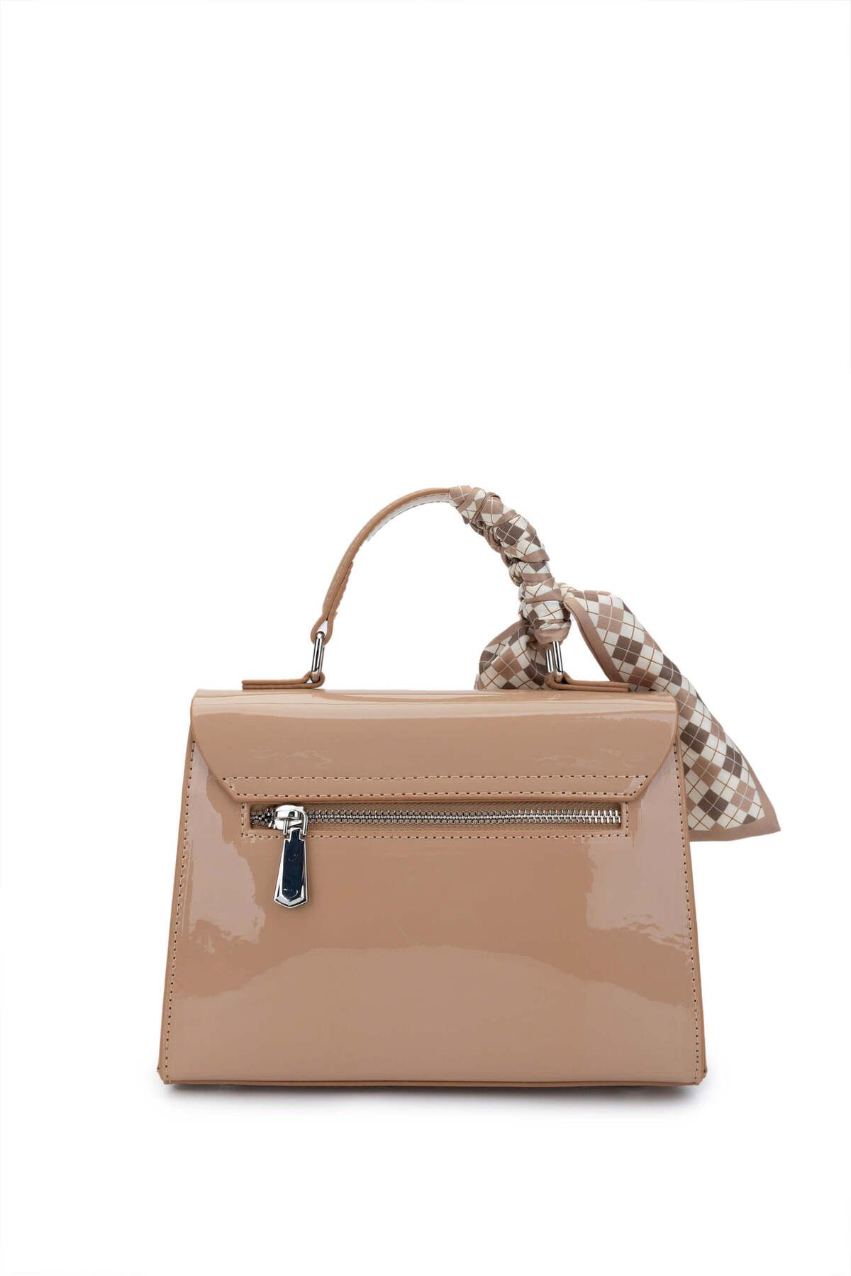 Tamer Tanca-Women's Vegan Beige Handbag 3