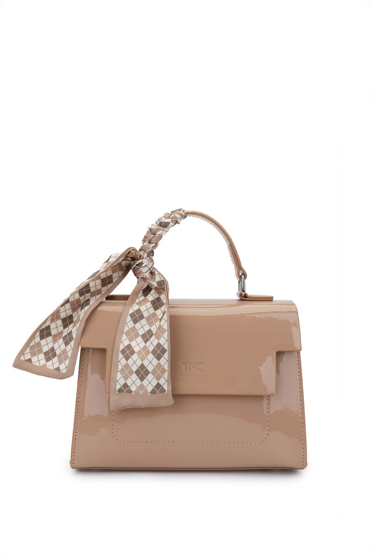 Tamer Tanca-Women's Vegan Beige Handbag 1