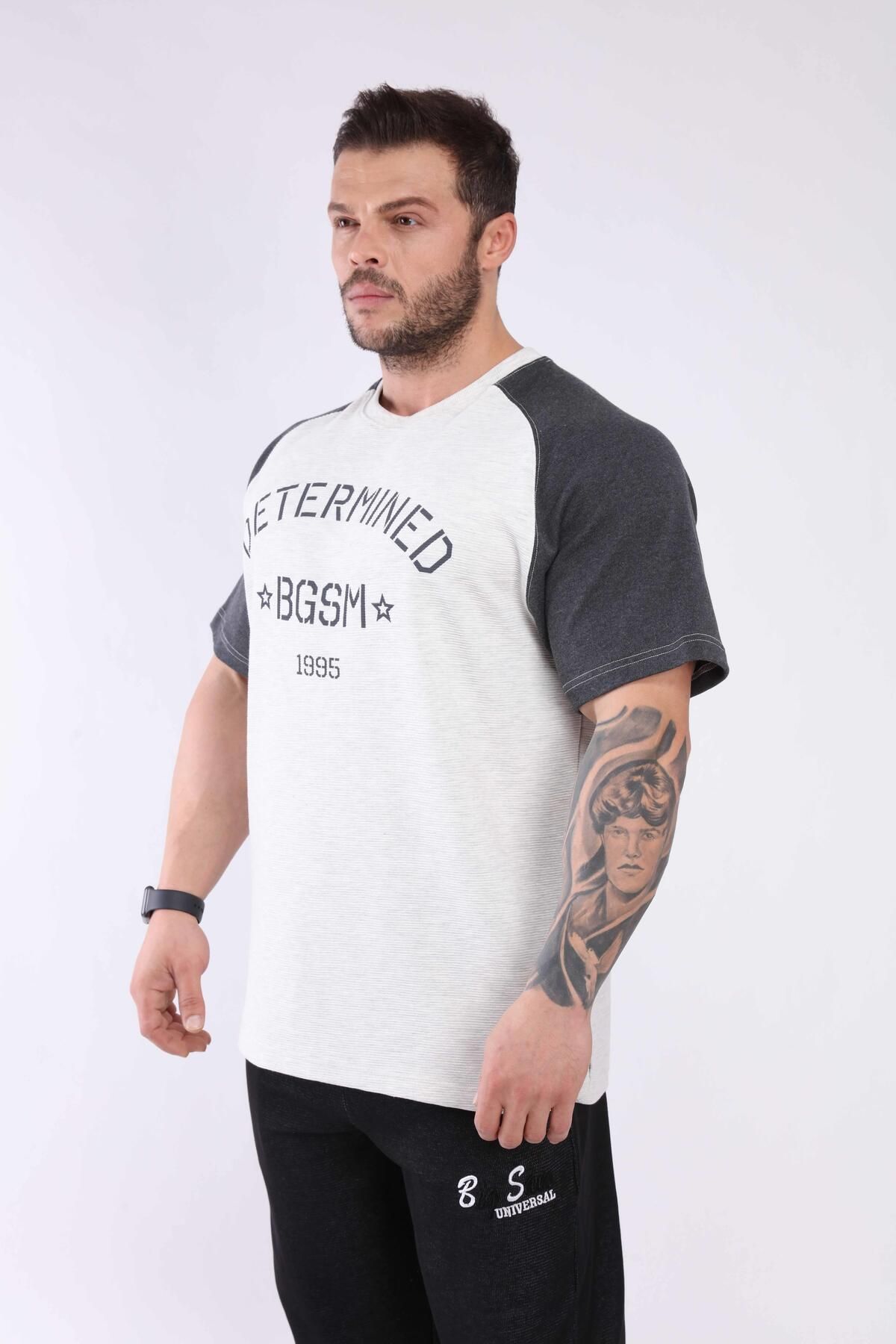 Big Sam-Big Sam 3308 - Oversize Reglan T-Shirt 2