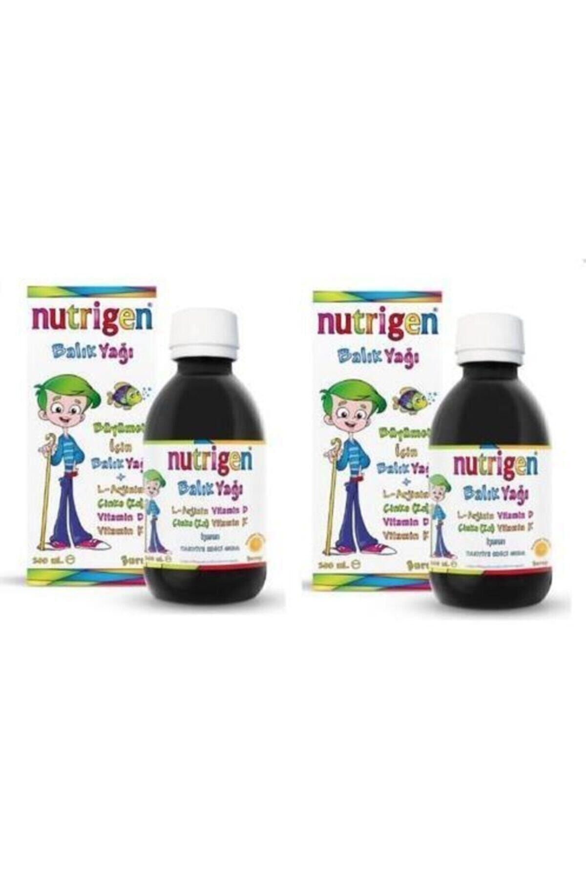 Nutrigen Balık Yağı Portakal Aromalı 200 ml Ikili Paket