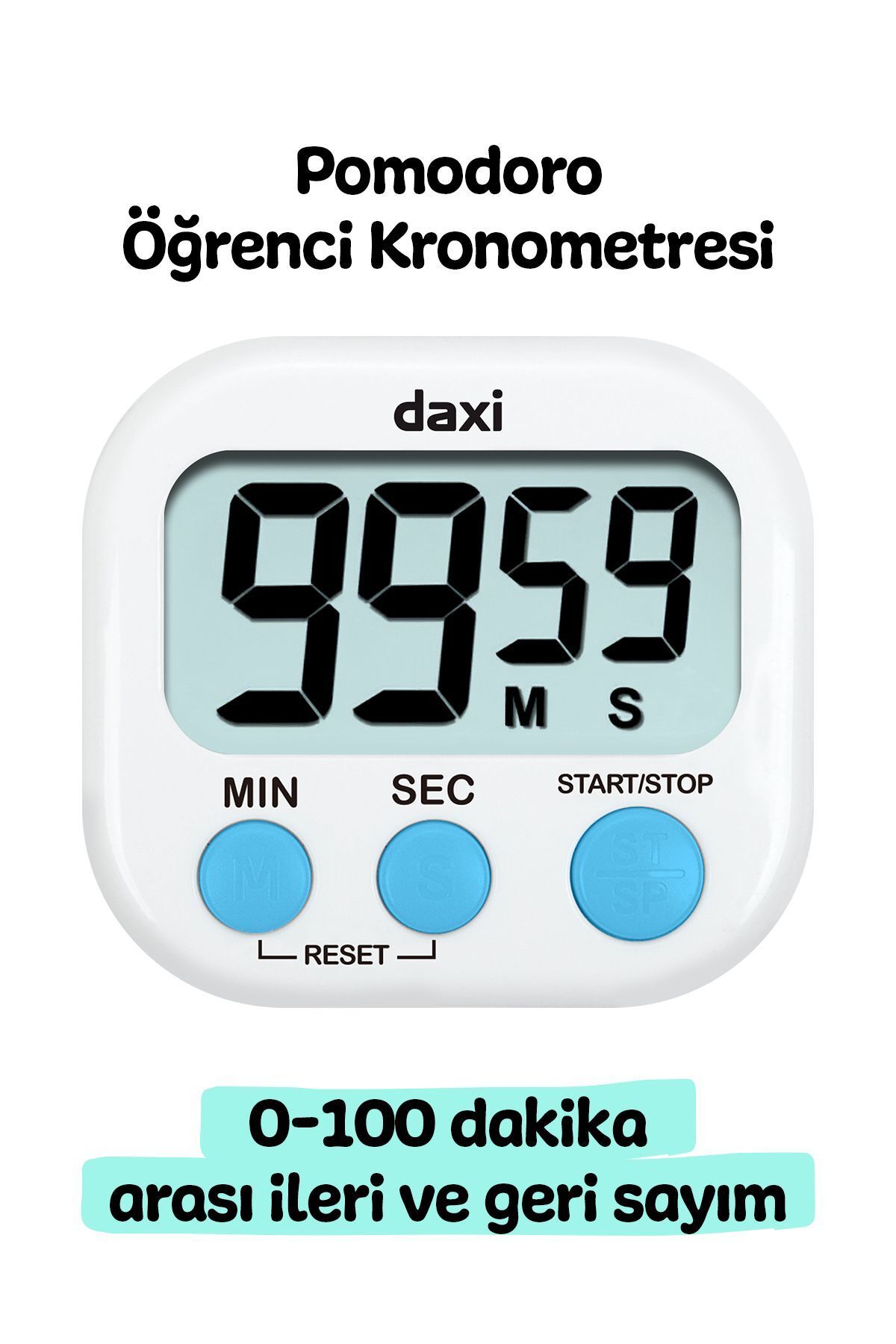 Daxi Tx-100 Beyaz Kronometre