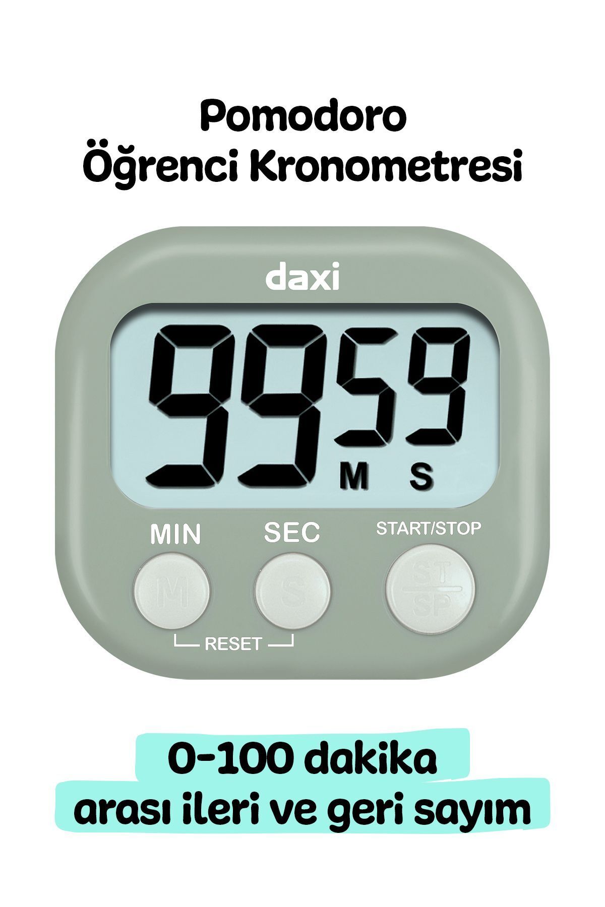 Daxi Tx-100 Mint Yeşil Kronometre