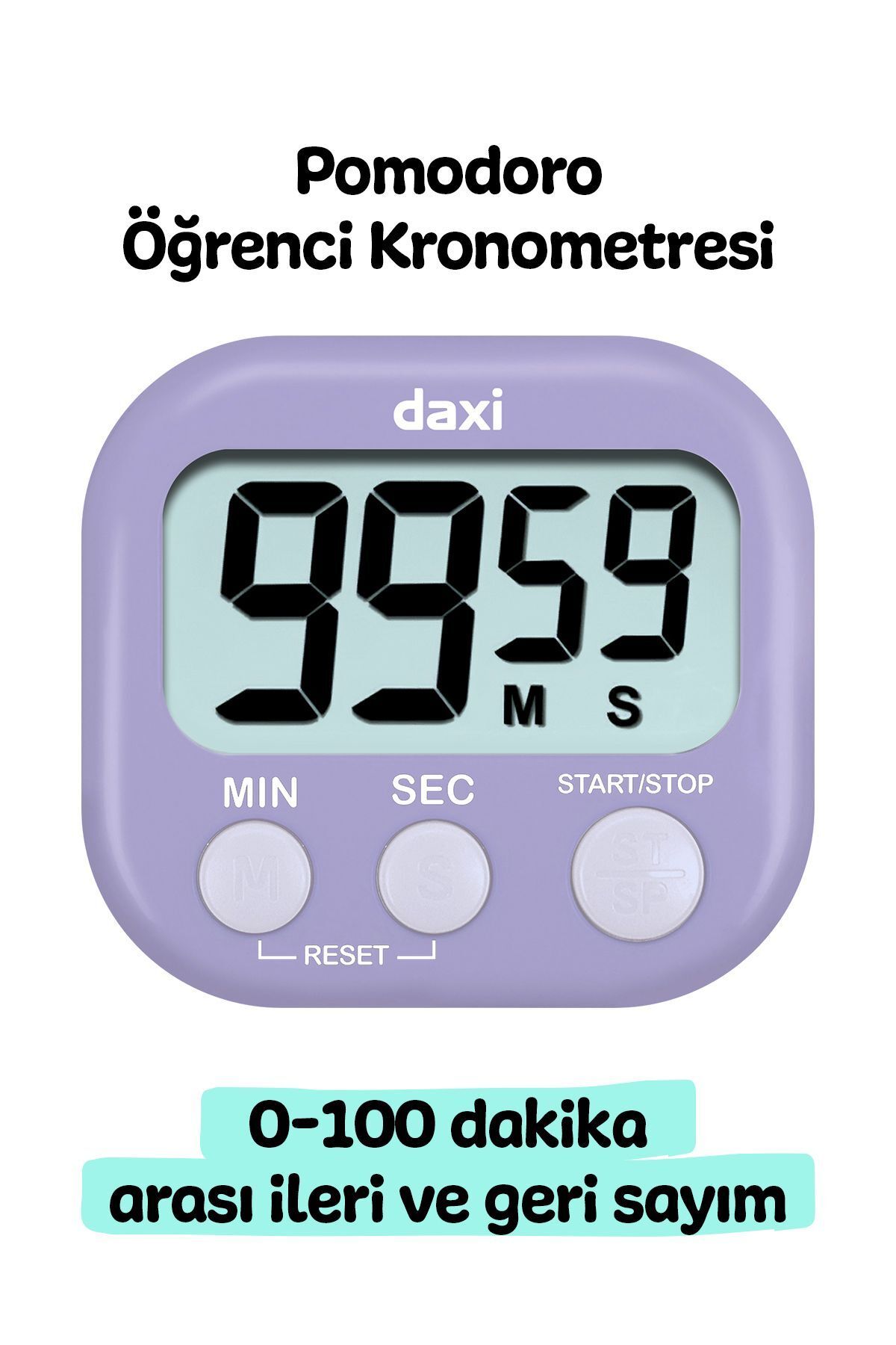 Daxi Tx-100 Lila Kronometre